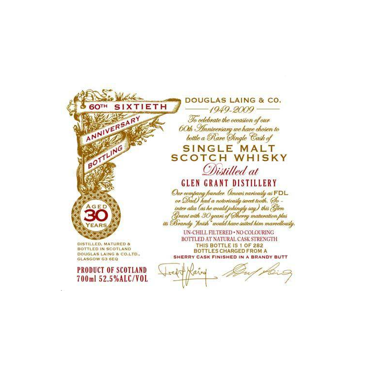 Glen Grant 30 Years Single Malt Whisky 2