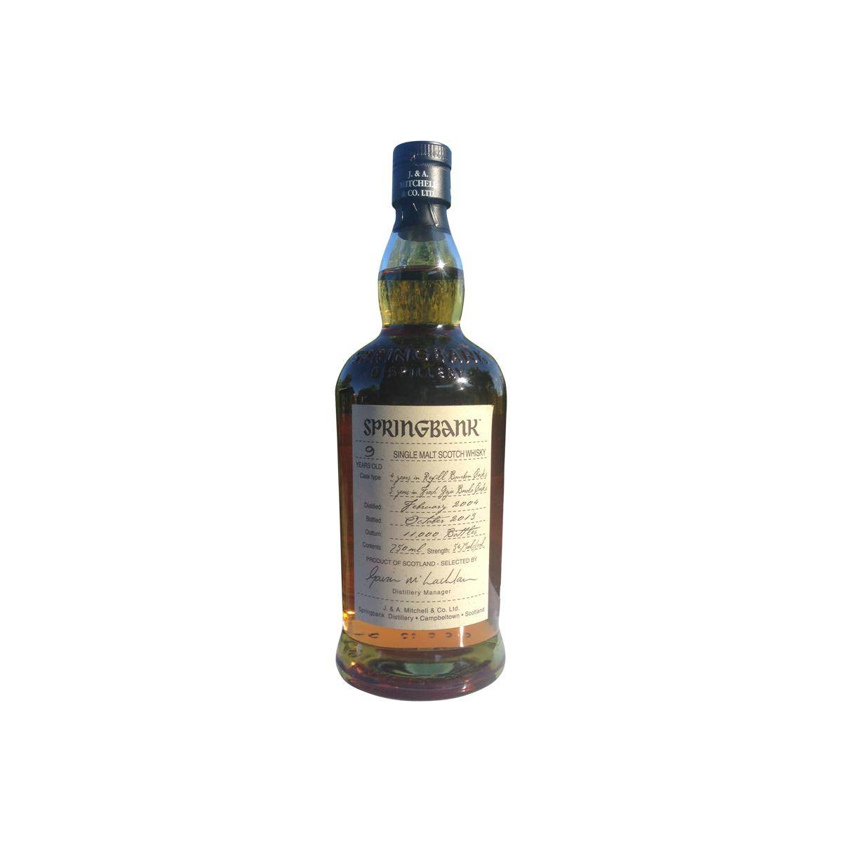 Springbank 2004 9 Years Single Malt Whisky