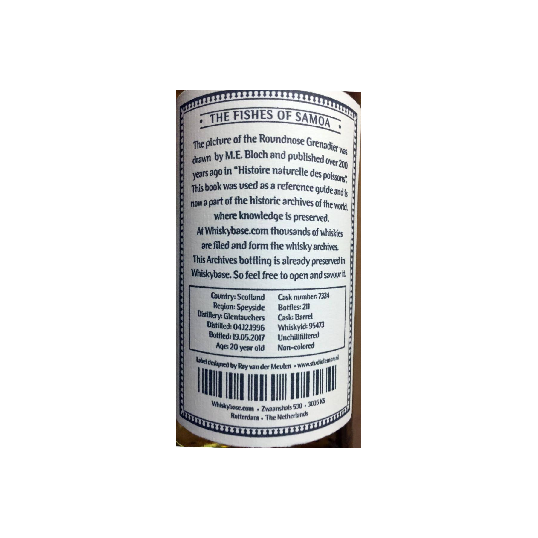 Glentauchers 1996 20 Years Single Malt Whisky 2