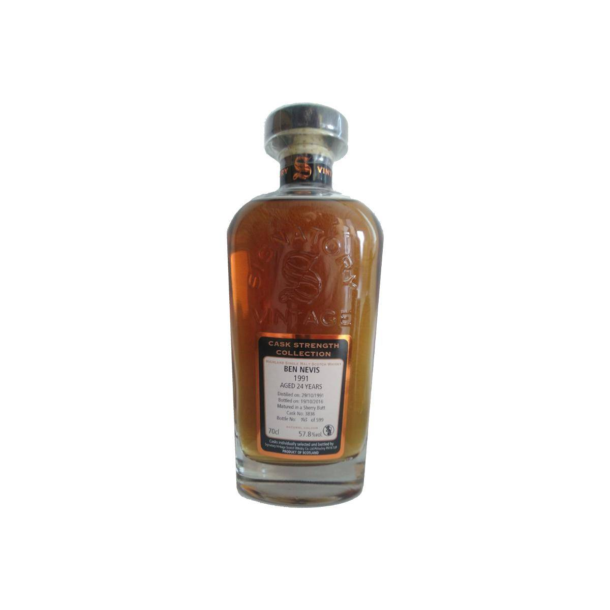 Ben Nevis Cask Strength Collection 1991 24 Years Single Malt Whisky