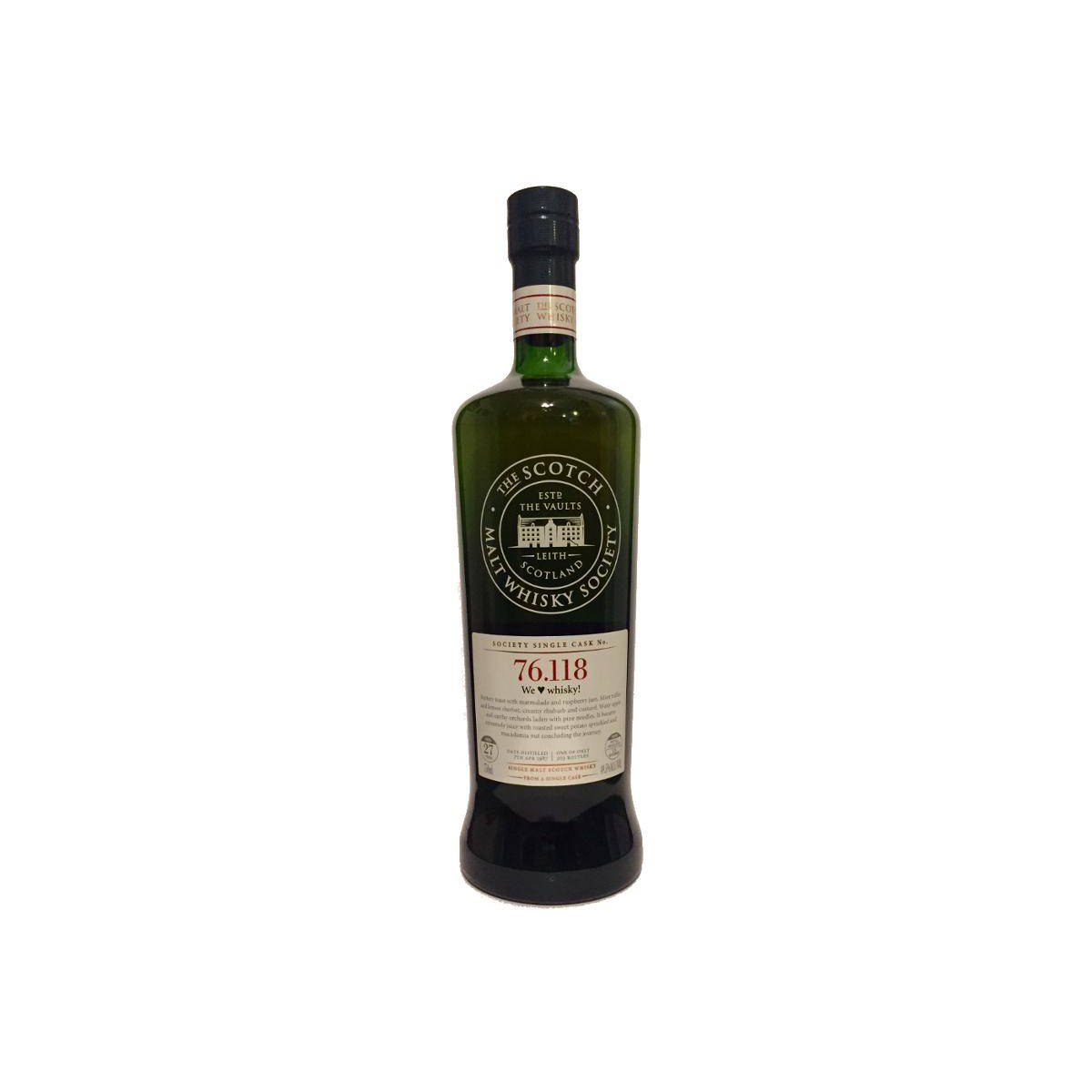 The Scotch Malt Whisky Society 1987 27 Years Single Malt Whisky