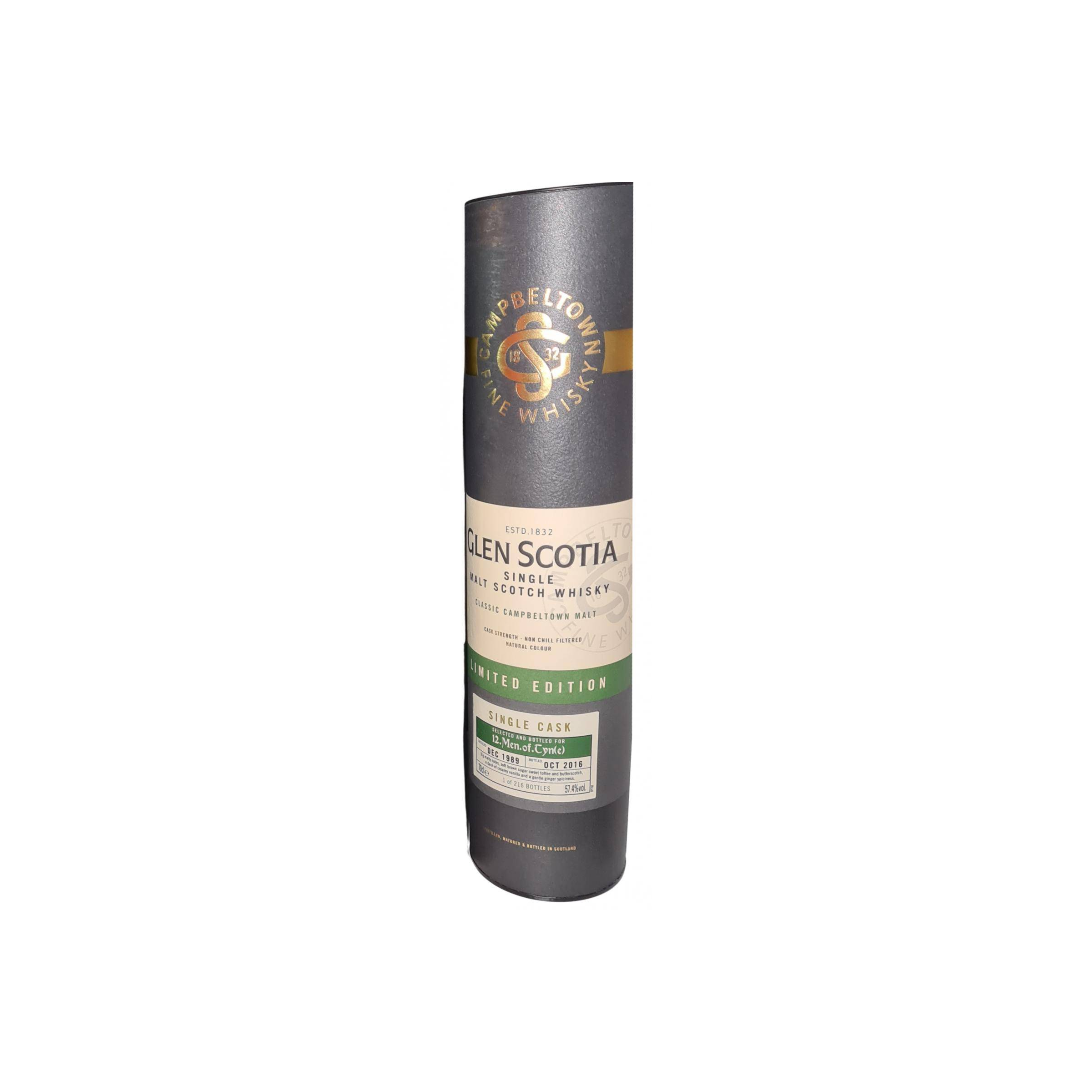 Glen Scotia 1989 26 Years Single Malt Whisky