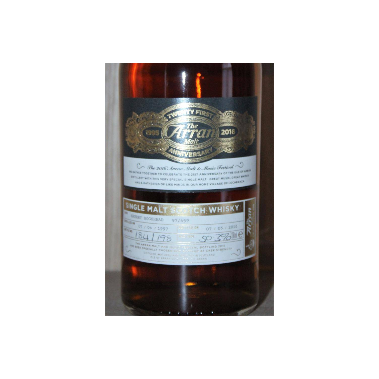 Arran 1997 19 Years Single Malt Whisky 2
