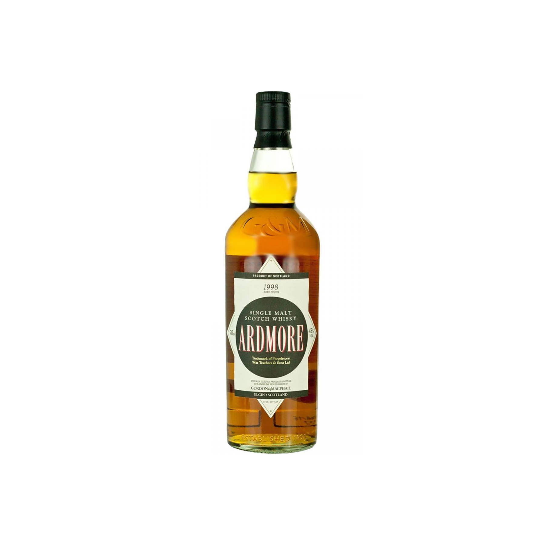 Ardmore Licensed Bottling 1998 18 Years Single Malt Whisky
