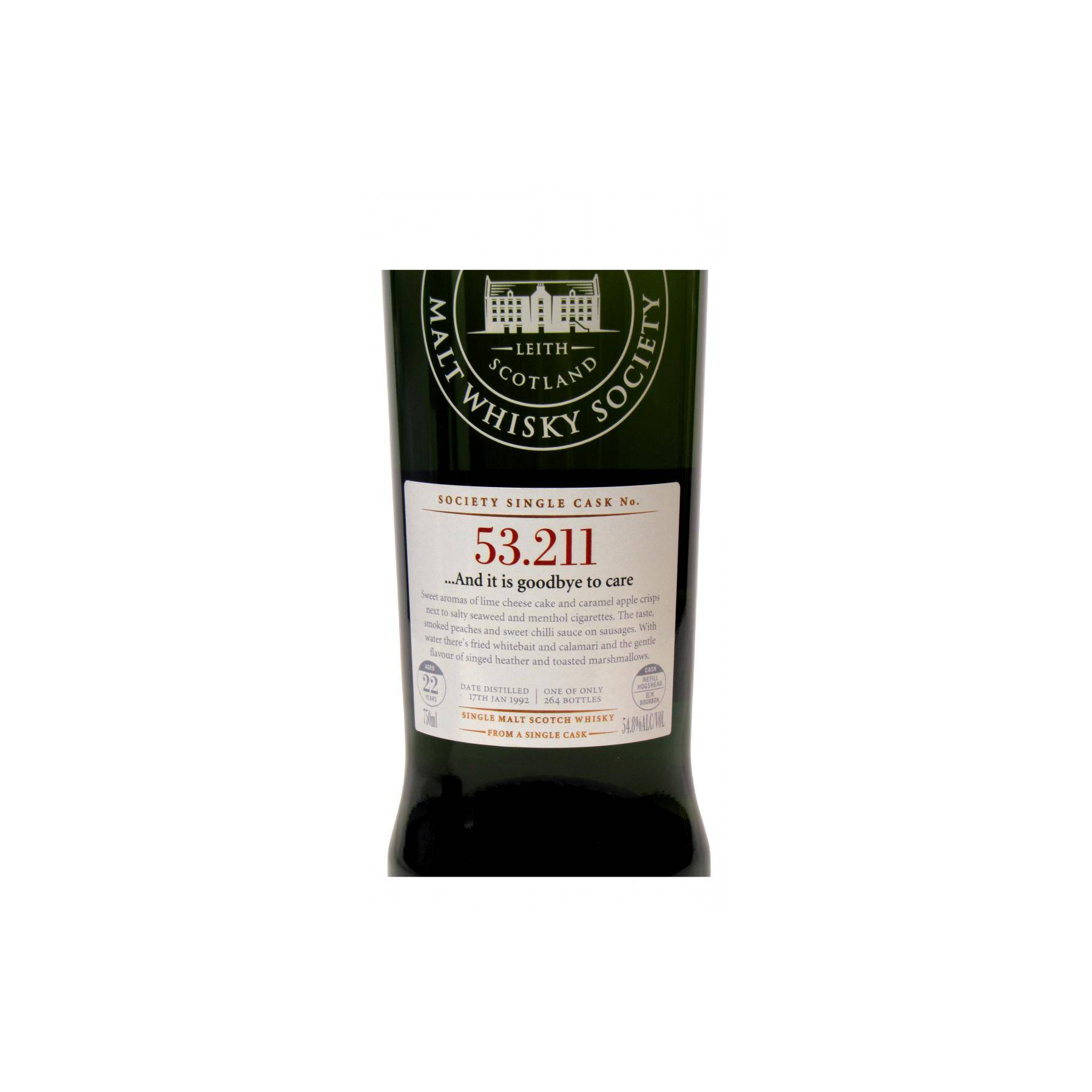 The Scotch Malt Whisky Society 1992 22 Years Single Malt Whisky 2