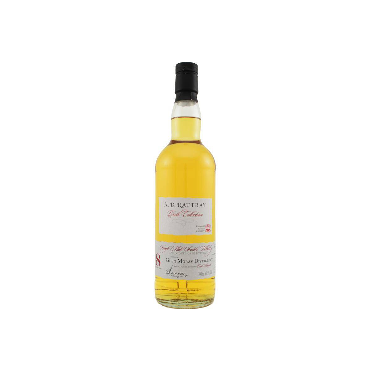 Glen Moray Individual Cask Bottling 2007 8 Years Single Malt Whisky