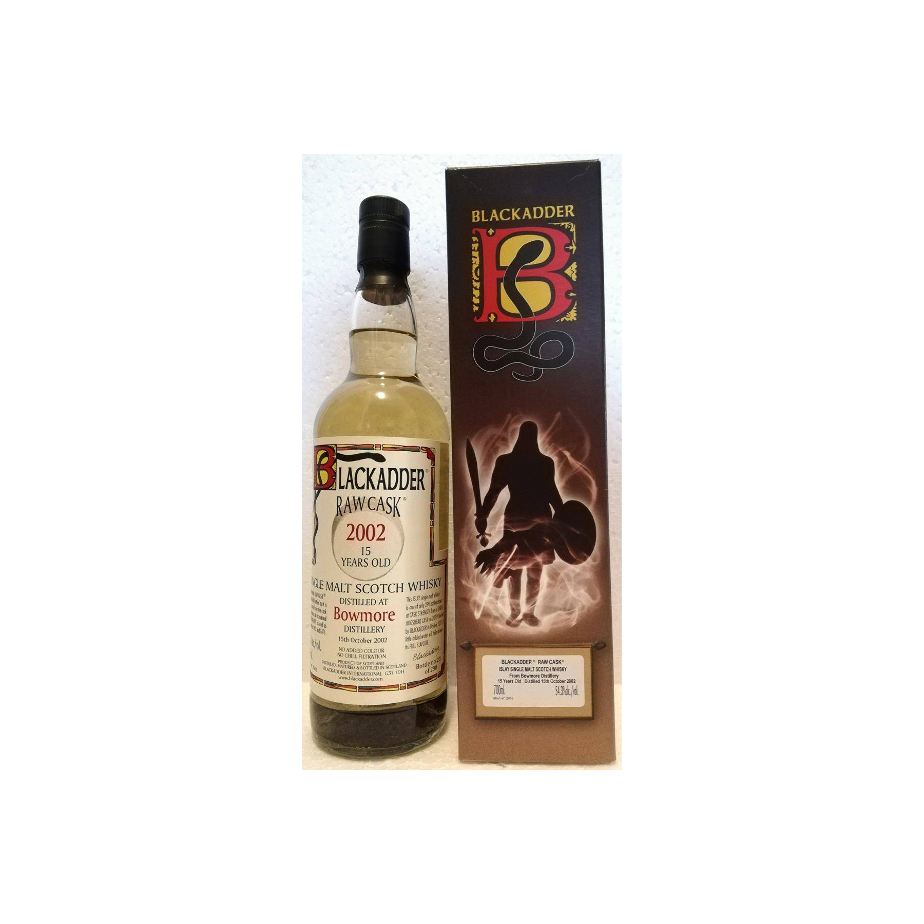 Bowmore Raw Cask 2002 15 Years Single Malt Whisky 2