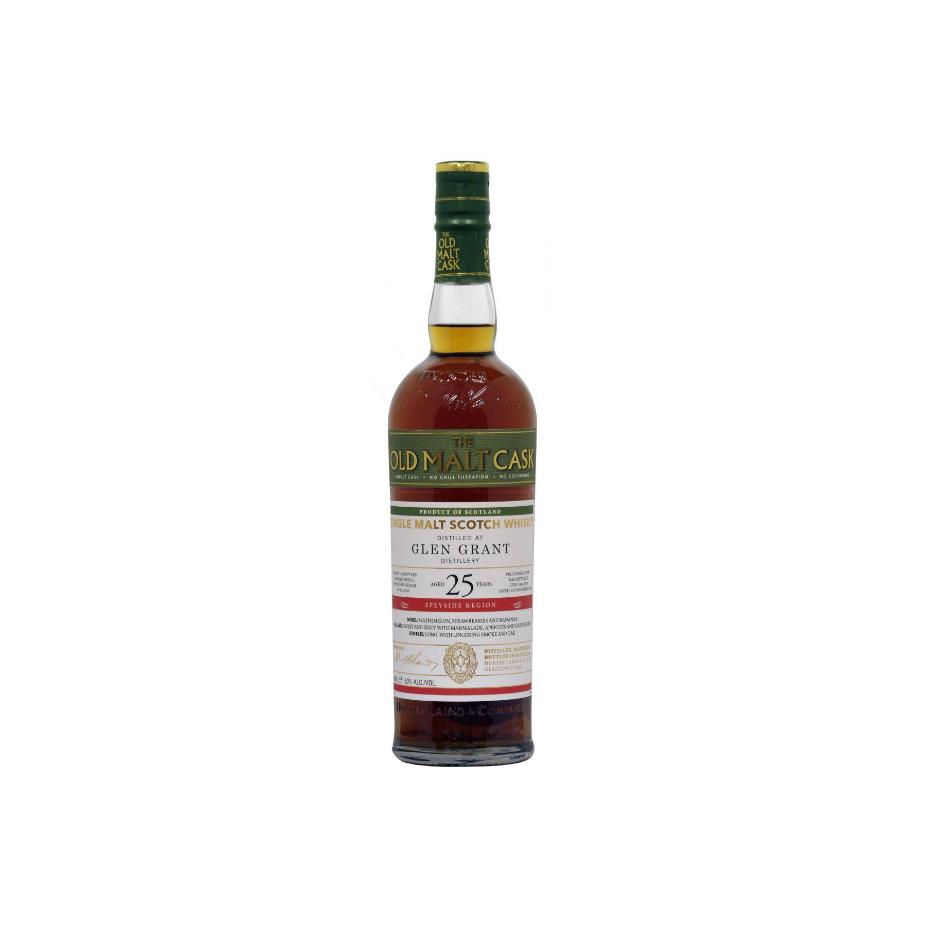 Glen Grant Old Malt Cask 1991 25 Years Single Malt Whisky