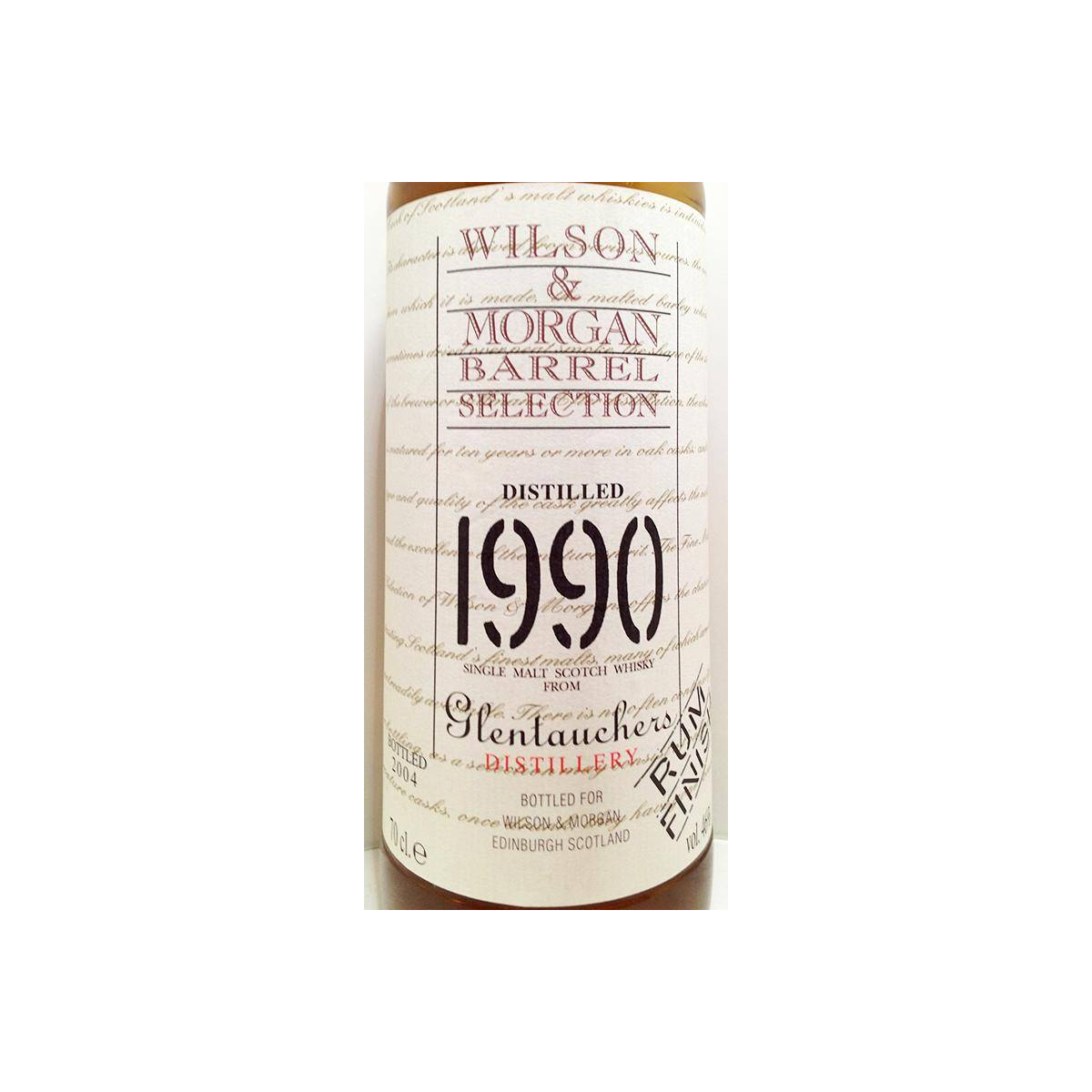 Glentauchers Barrel Selection 1990 14 Years Single Malt Whisky 2