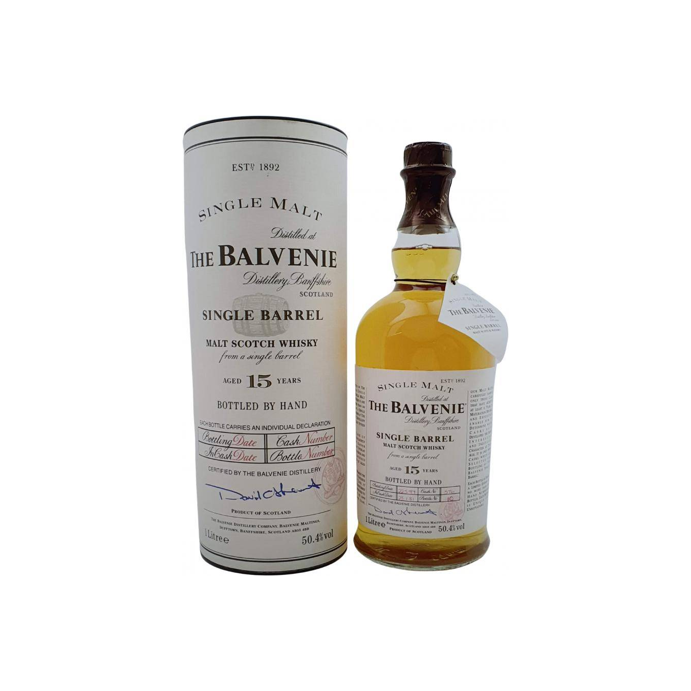 The Balvenie Single Cask 1981 15 Years Single Malt Whisky 2