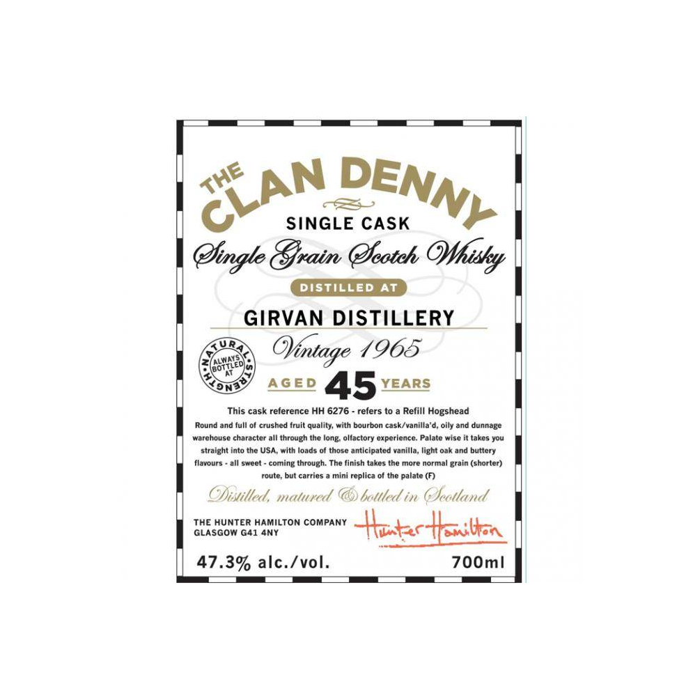 Girvan 1965 45 Years Single Grain Whisky