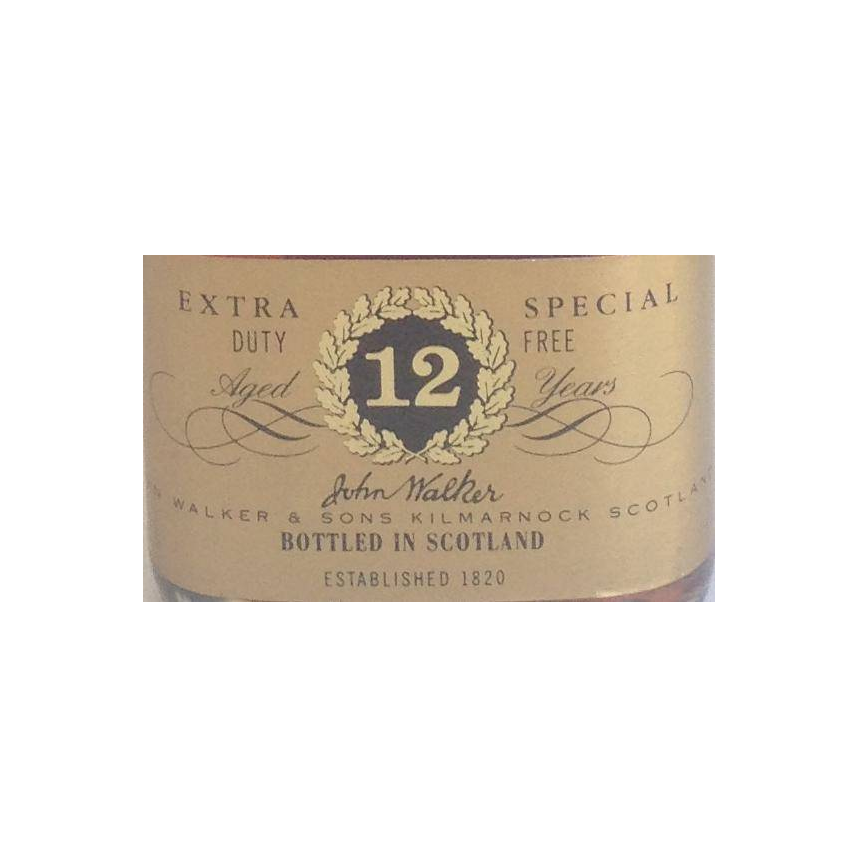 Johnnie Walker 12 Years Blended Whisky 3