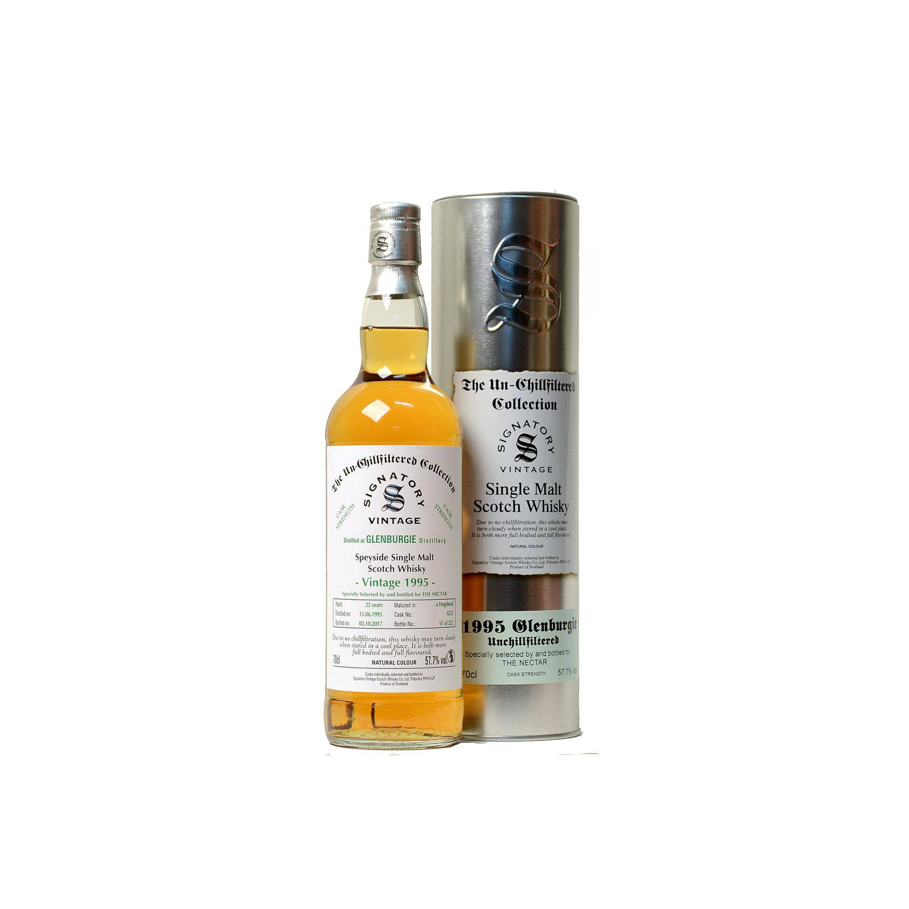 Glenburgie 1995 22 Years Single Malt Whisky 2