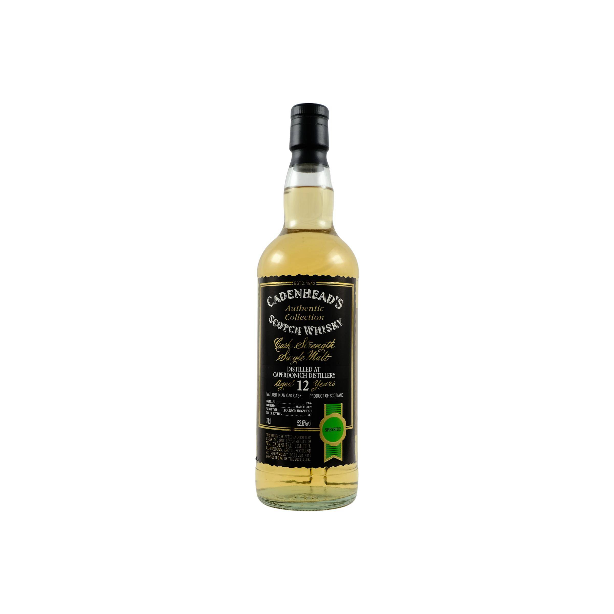 Caperdonich Authentic Collection 1996 12 Years Single Malt Whisky