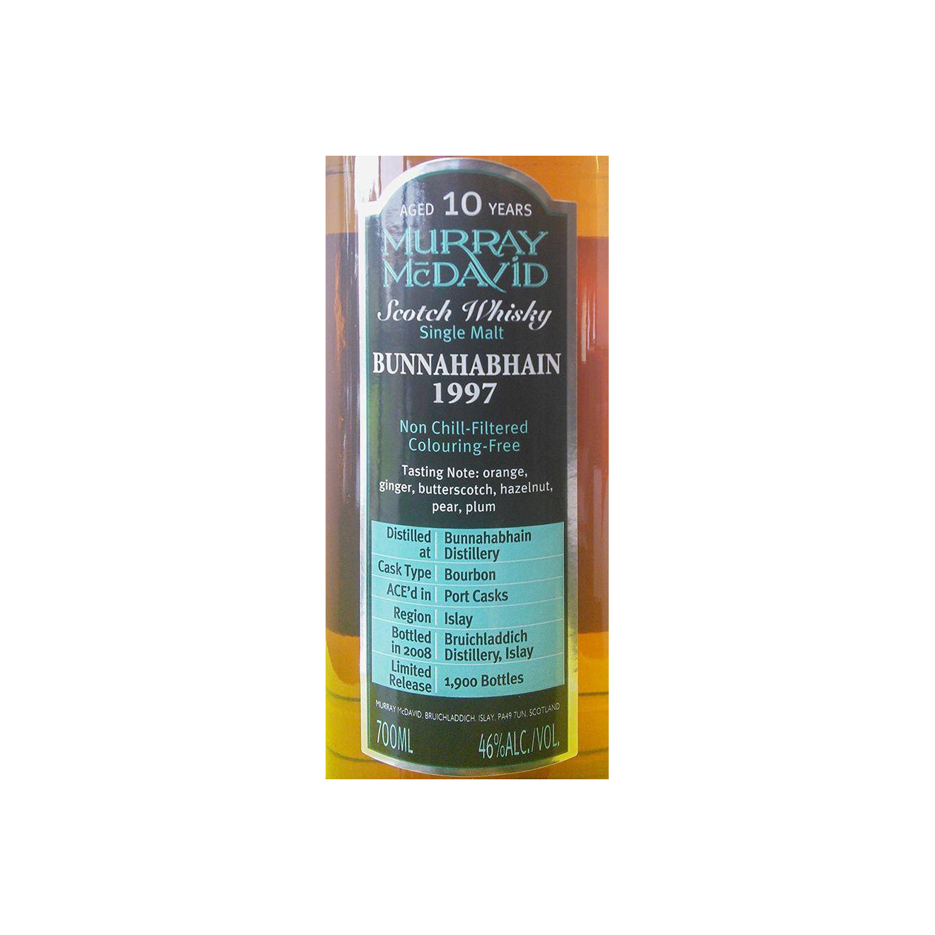 Bunnahabhain 1997 10 Years Single Malt Whisky 2
