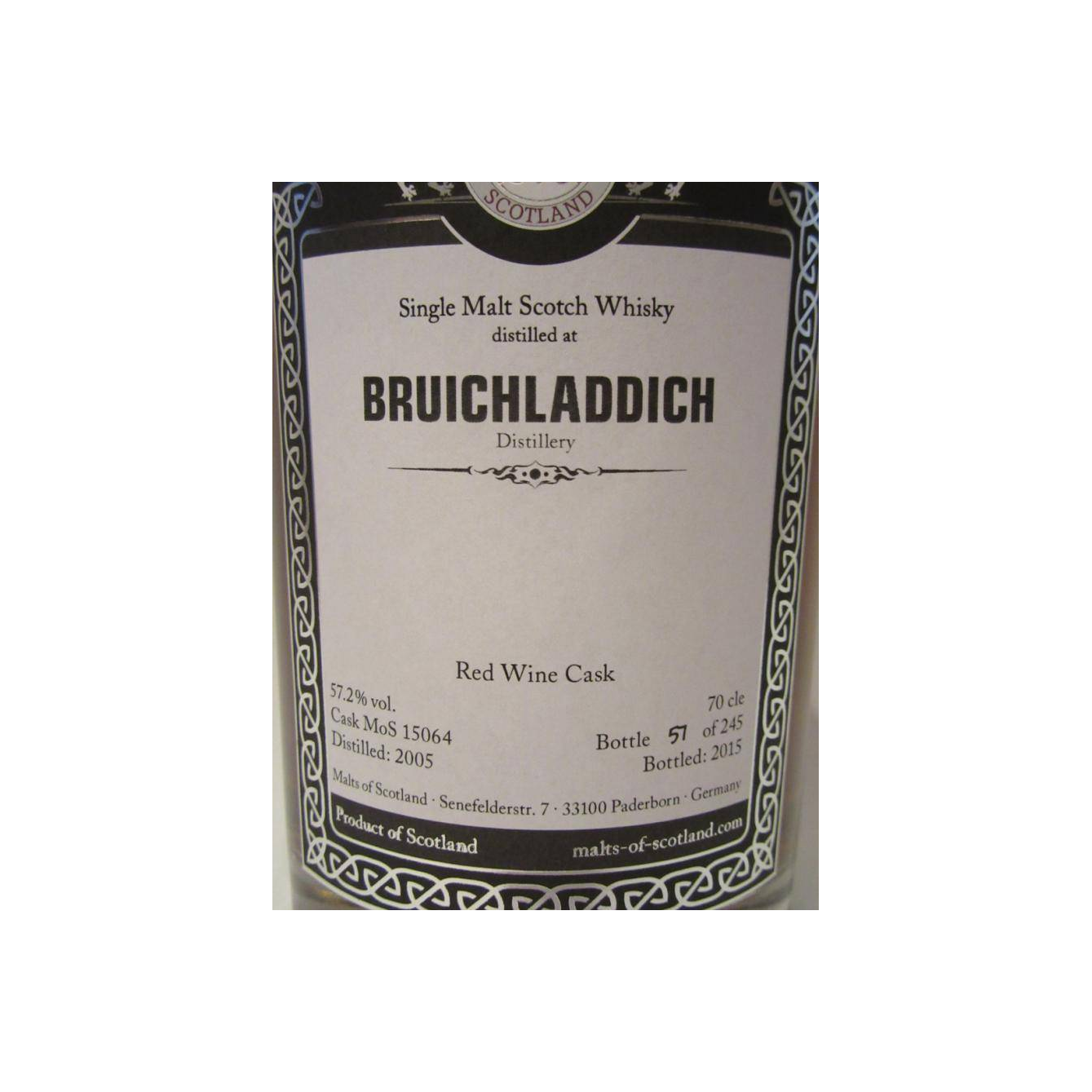Bruichladdich 2005 10 Years Single Malt Whisky 2