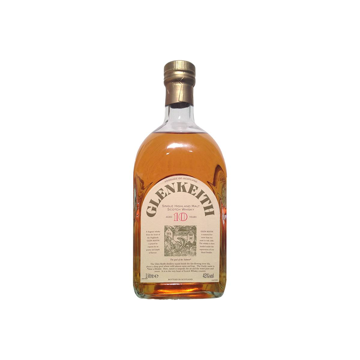Glen Keith 10 Years Single Malt Whisky
