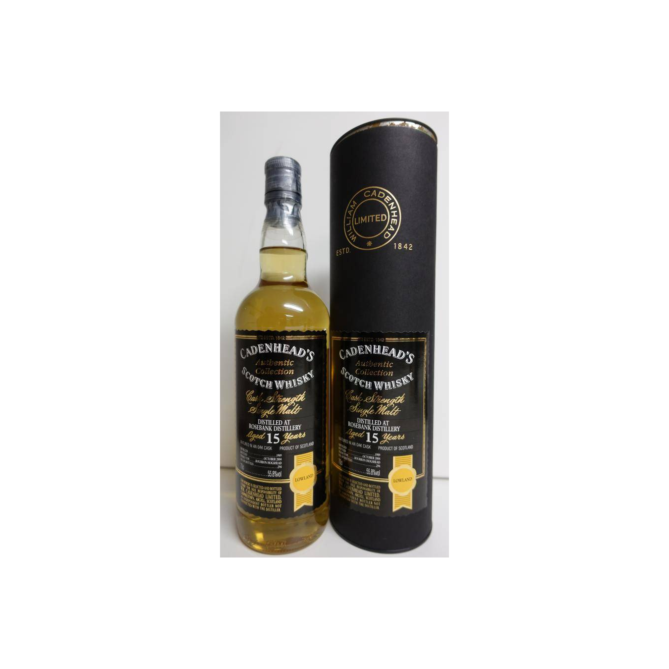 Rosebank Authentic Collection 1989 15 Years Single Malt Whisky