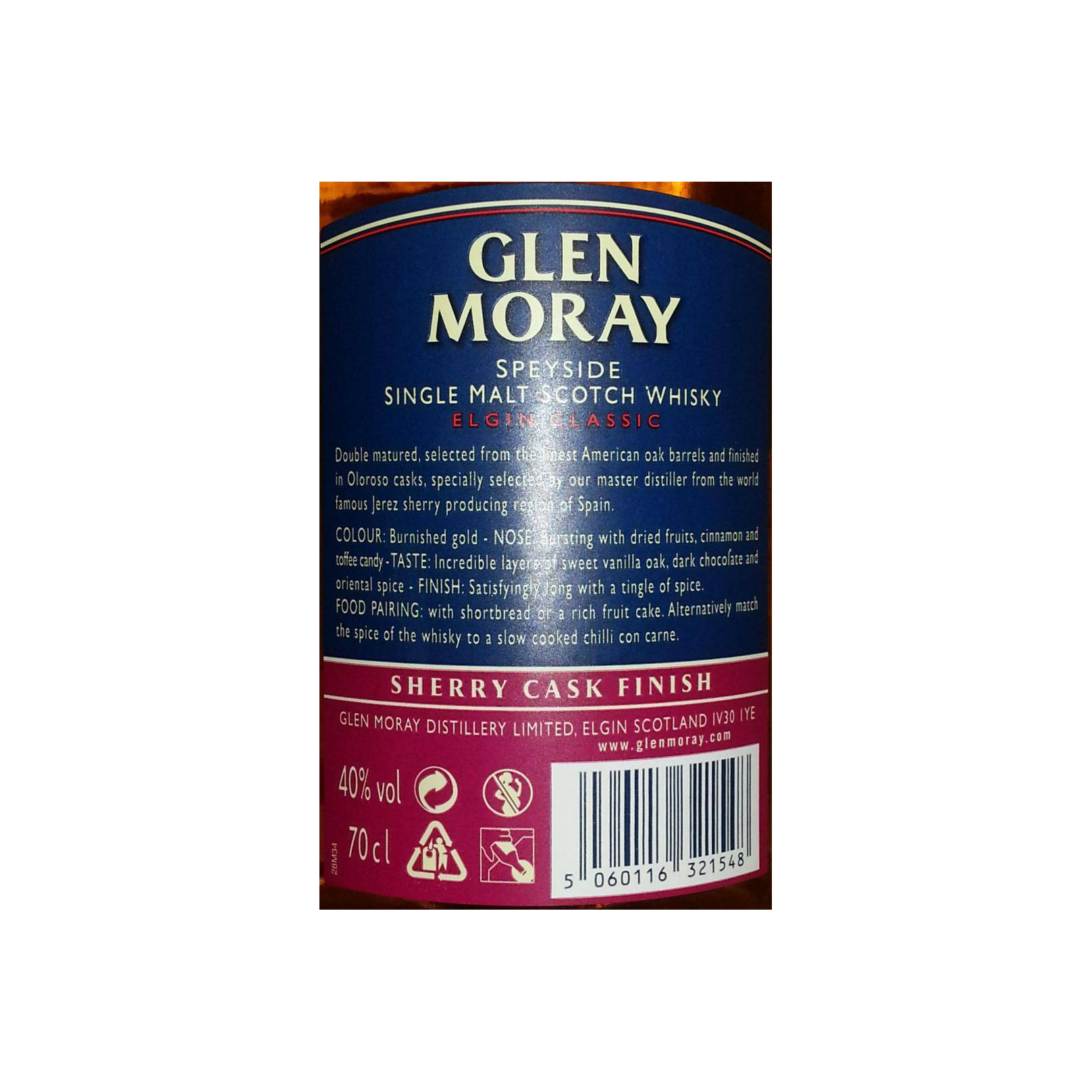 Glen Moray Single Malt Whisky 3