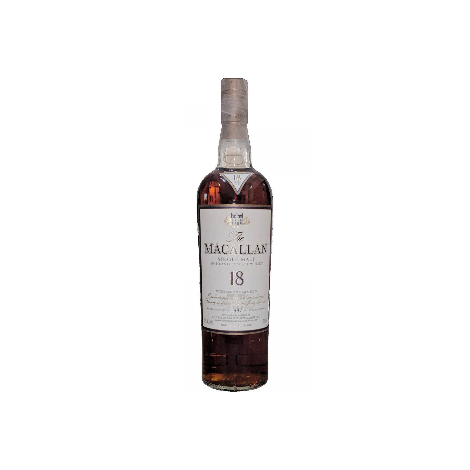 The Macallan 1987 18 Years Single Malt Whisky