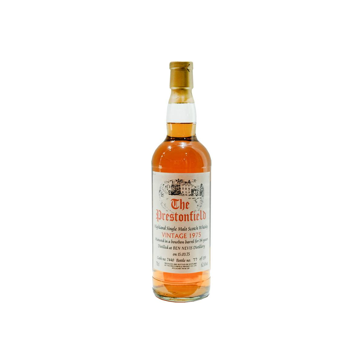 Ben Nevis 1975 34 Years Single Malt Whisky
