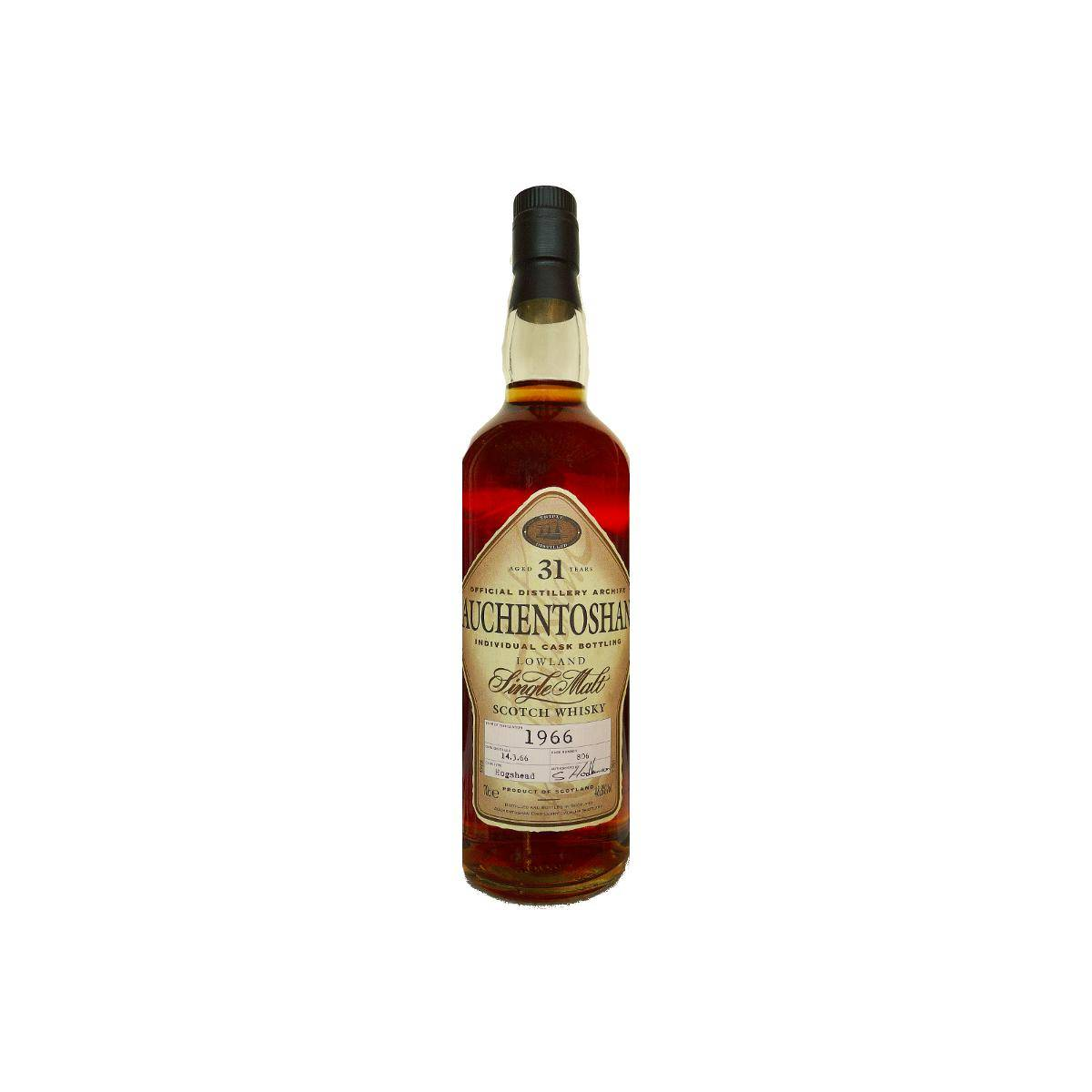 Auchentoshan Individual Cask Bottling 1966 31 Years Single Malt Whisky