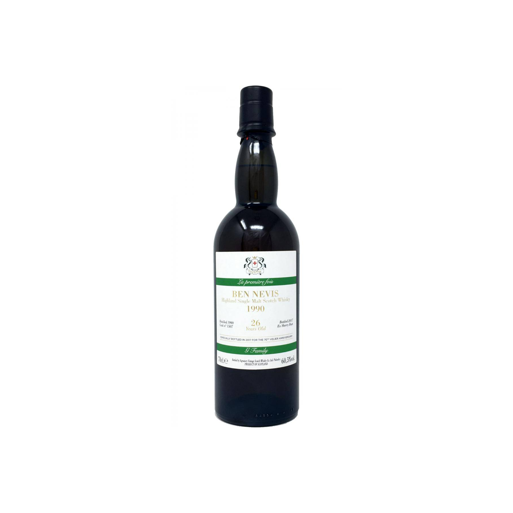 Ben Nevis 1990 26 Years Single Malt Whisky