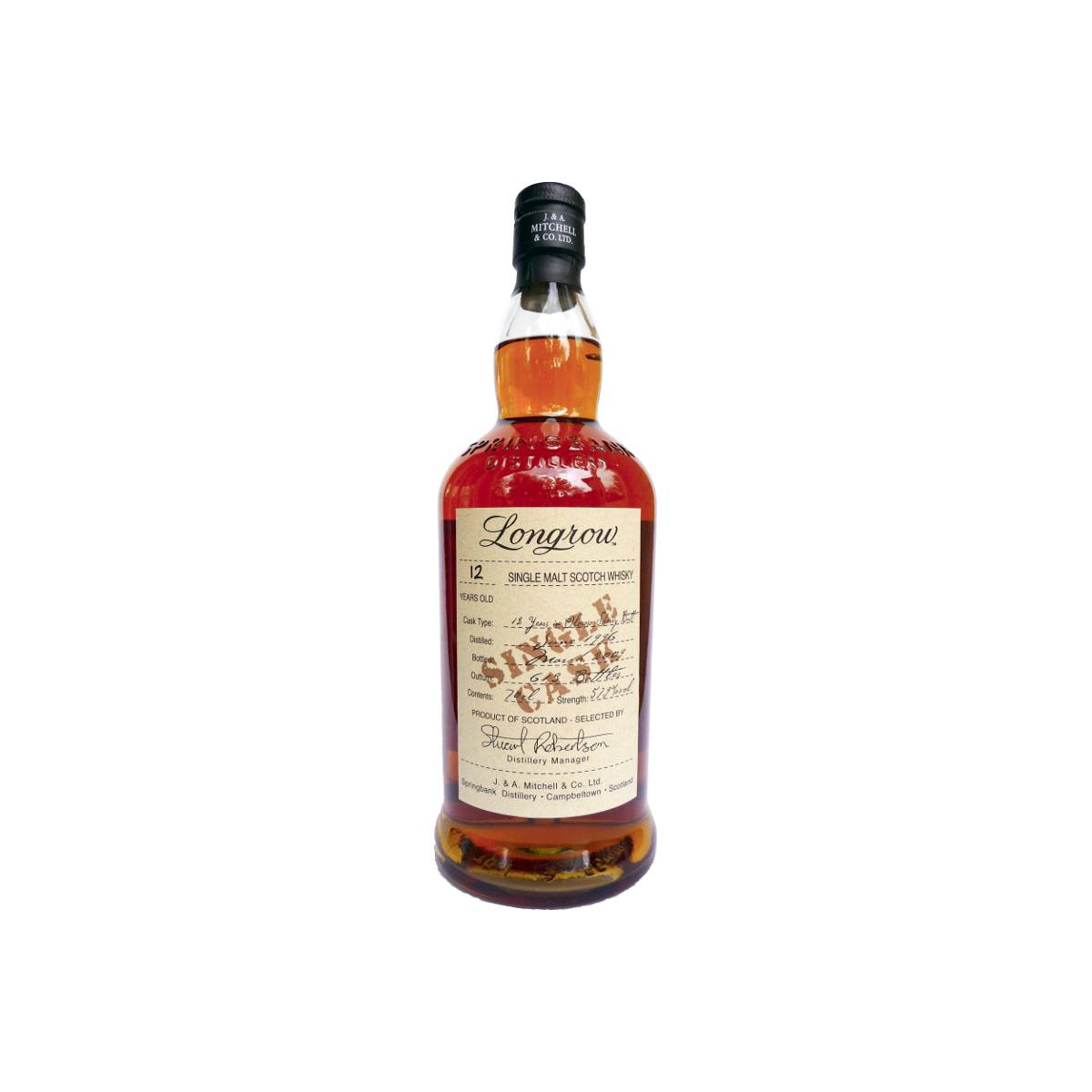 Longrow Single Cask 1996 12 Years Single Malt Whisky