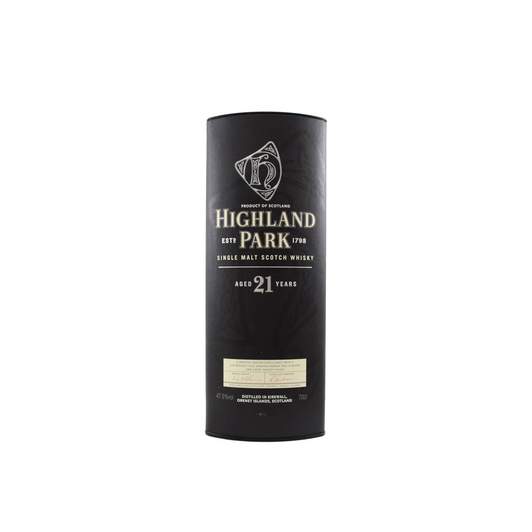 Highland Park 21 Years Single Malt Whisky 2