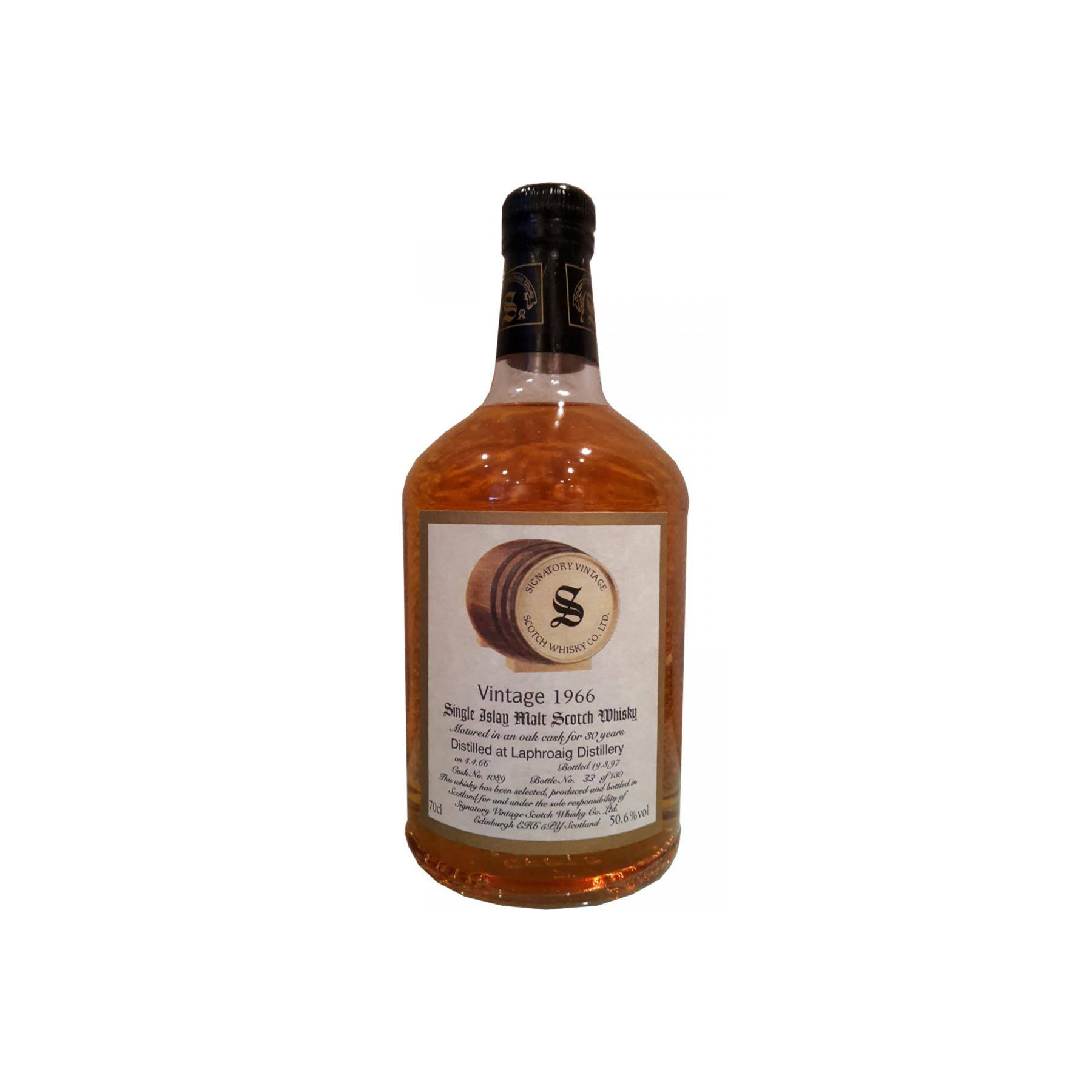 Laphroaig Vintage Collection - Dumpy 1966 30 Years Single Malt Whisky