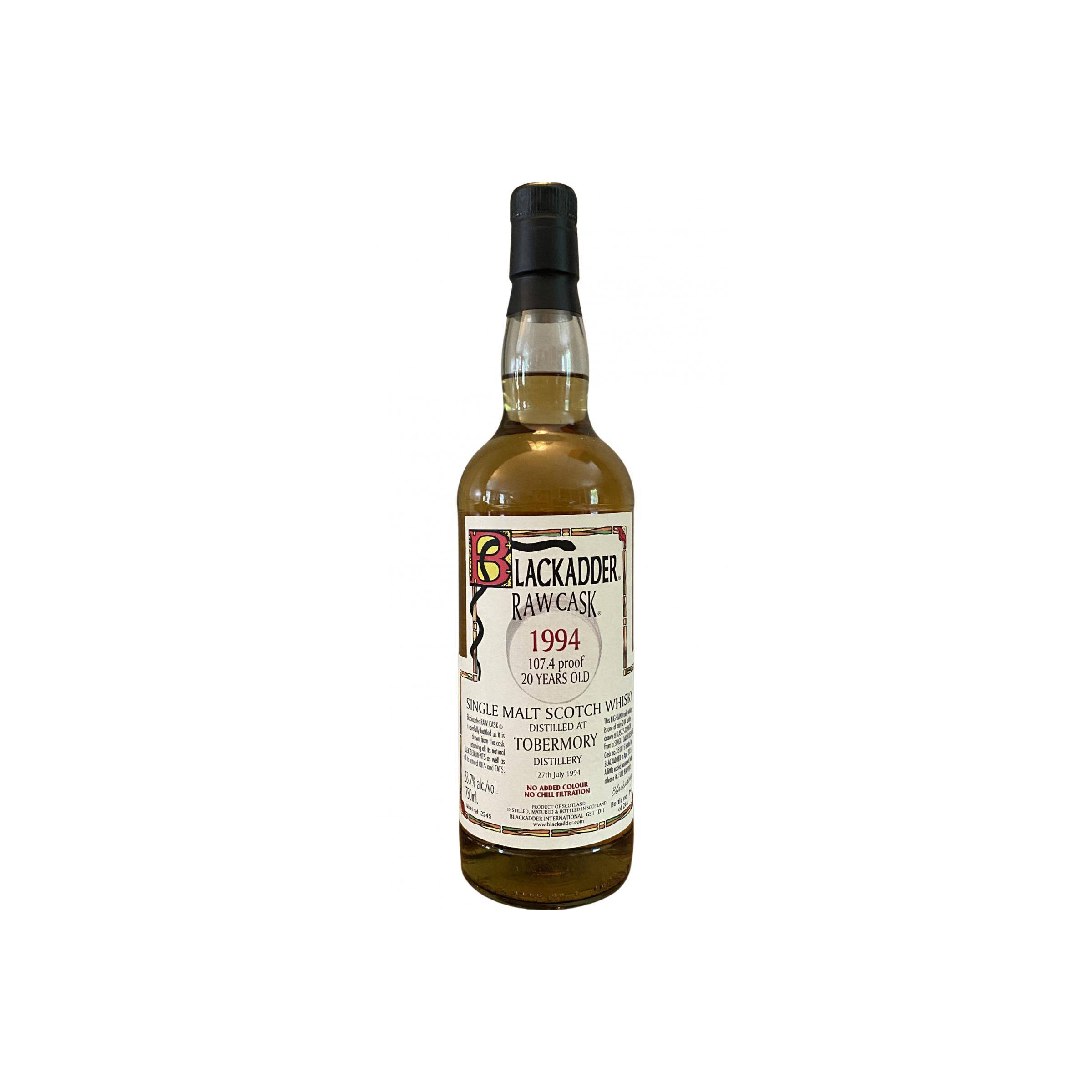 Tobermory Raw Cask 1994 20 Years Single Malt Whisky