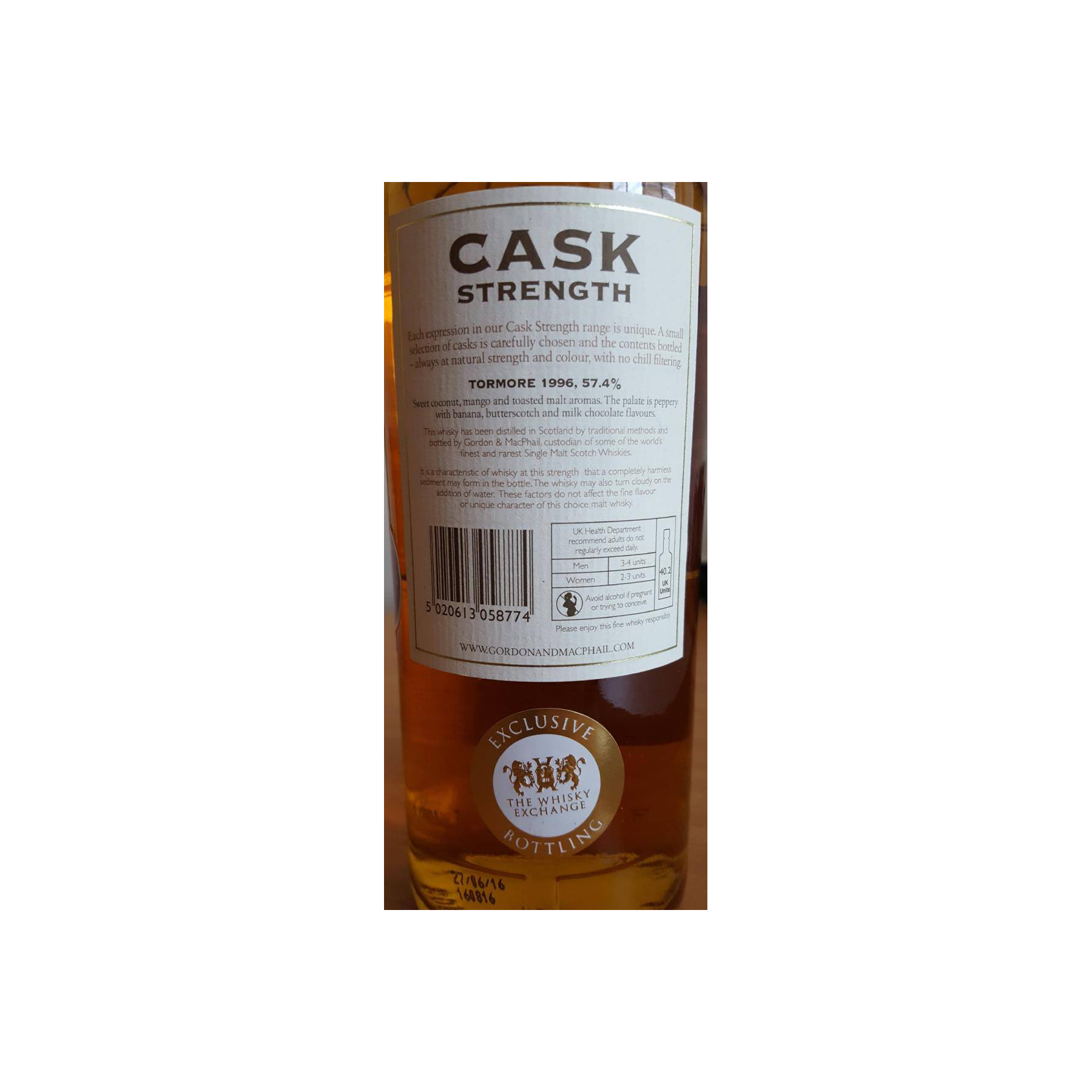 Tormore Cask Strength Collection 1996 20 Years Single Malt Whisky 3