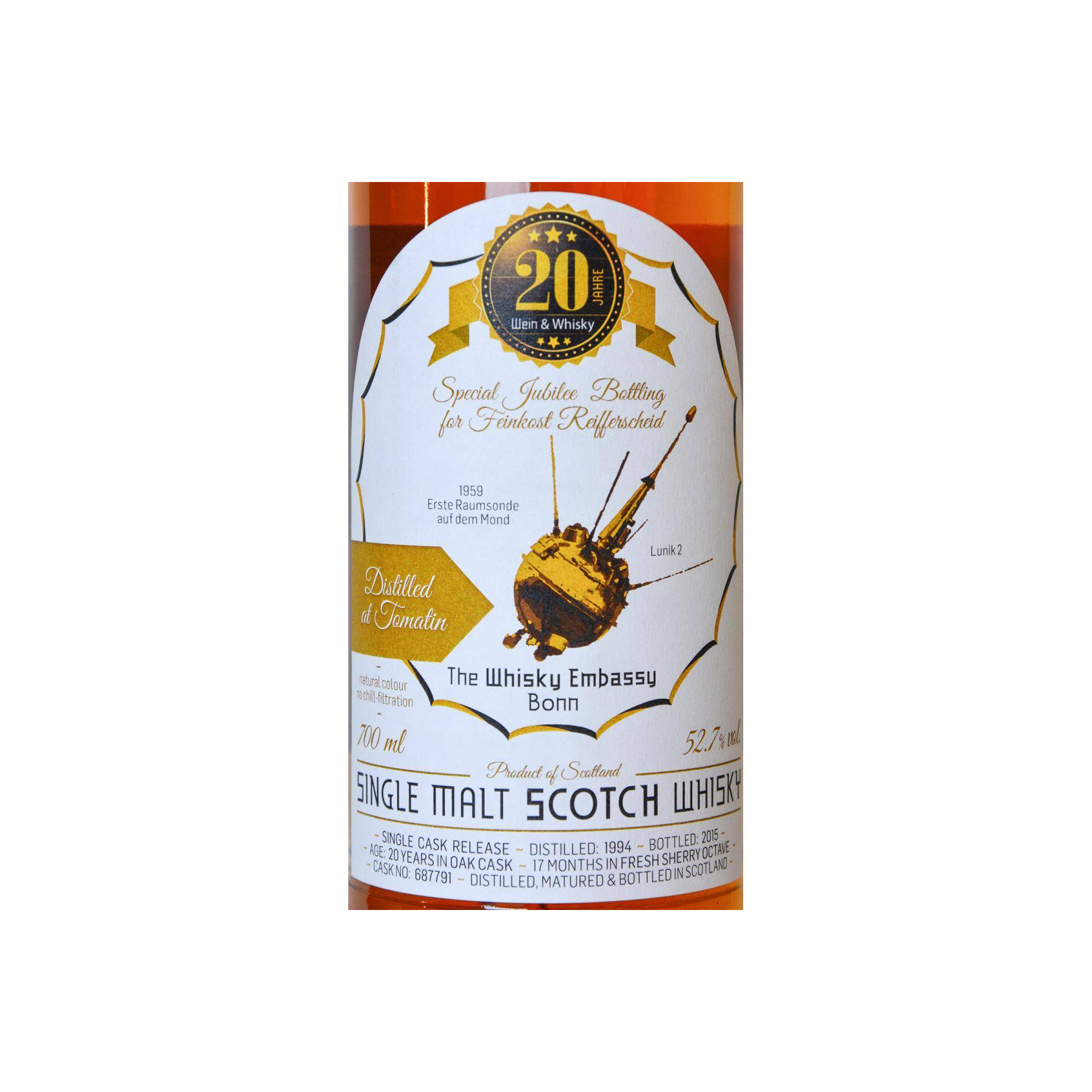 Tomatin 1994 20 Years Single Malt Whisky 2