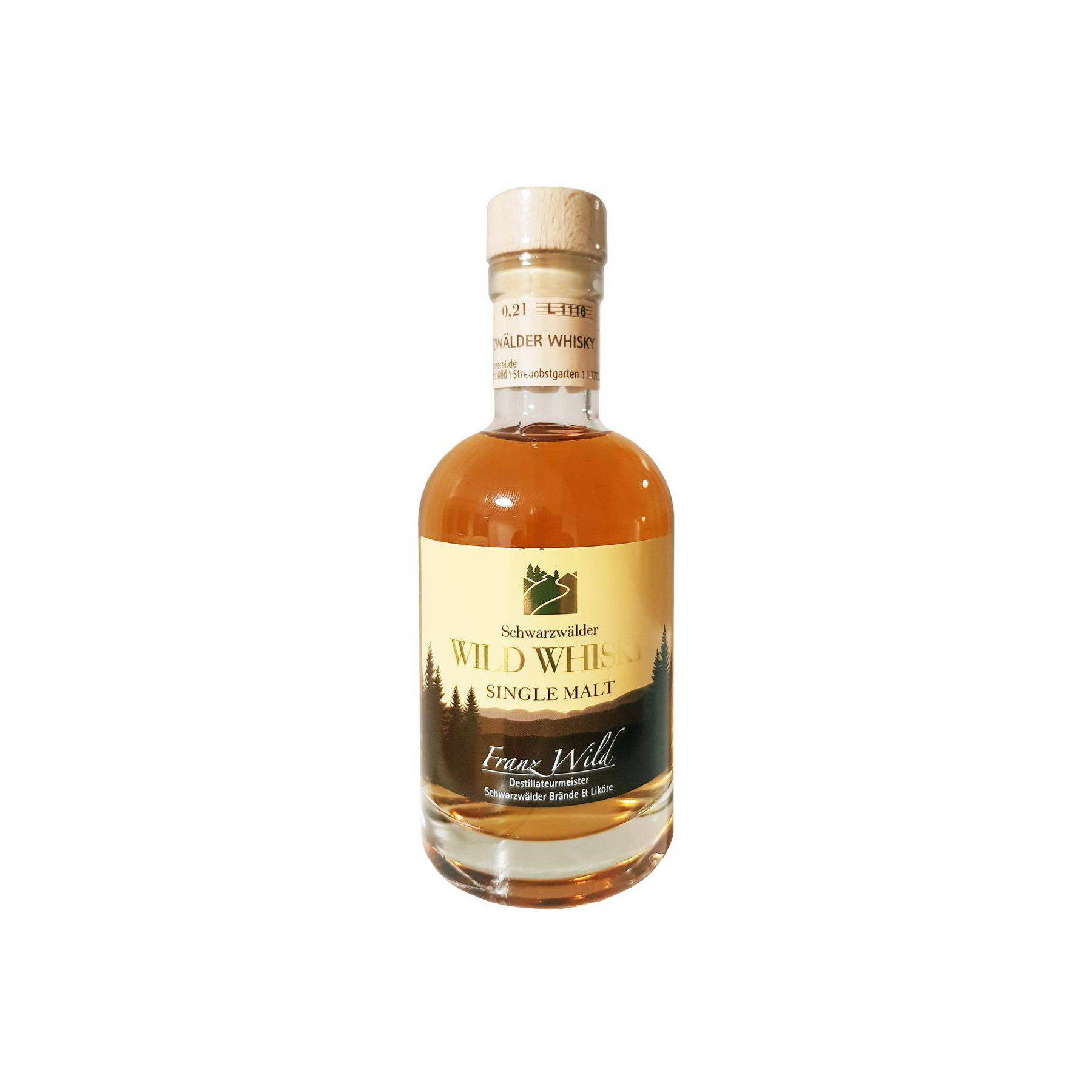 Wild Whisky Schwarzwälder Single Malt 2