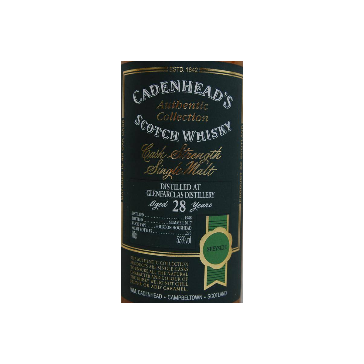 Glenfarclas Authentic Collection 1988 28 Years Single Malt Whisky 2