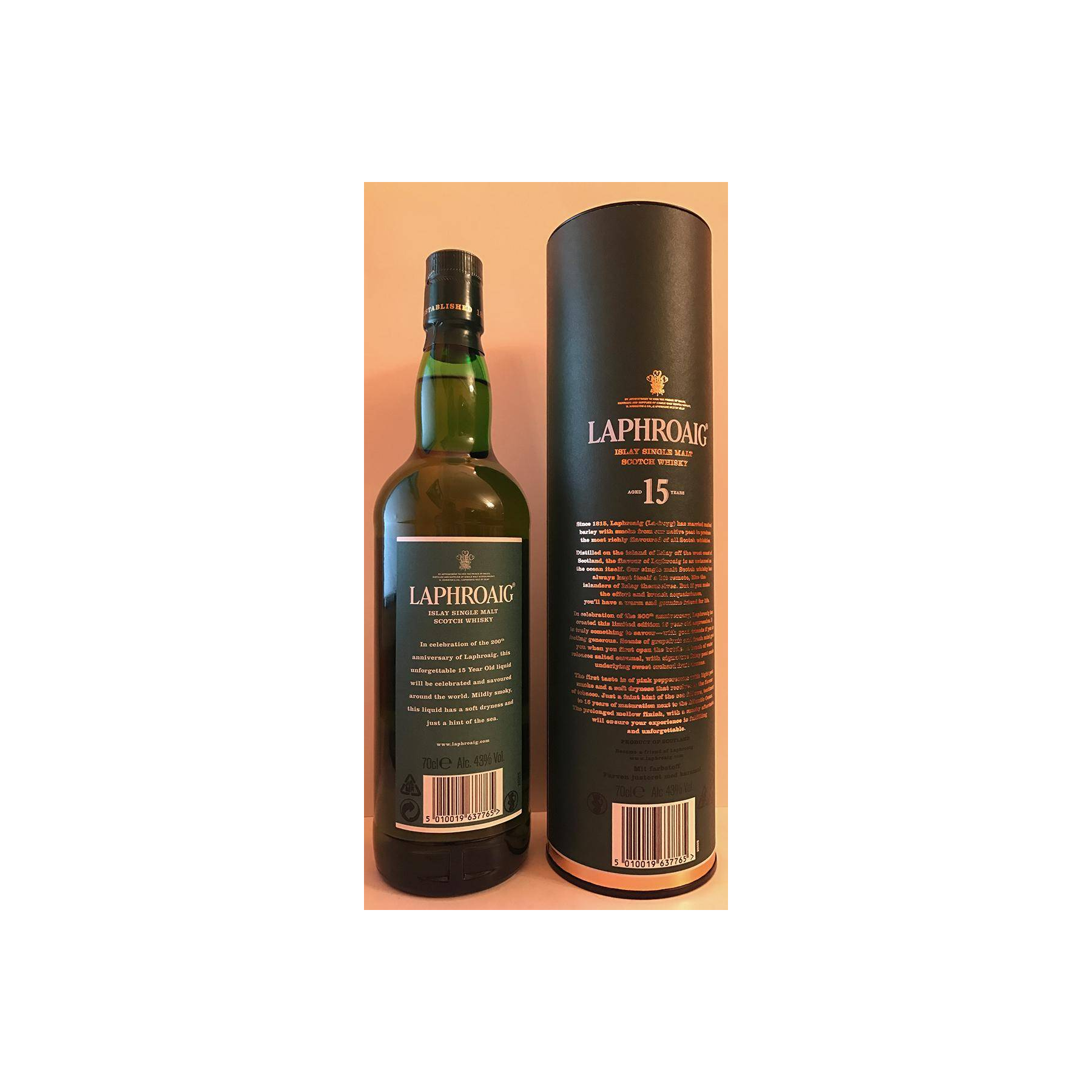 Laphroaig 15 Years Single Malt Whisky 3
