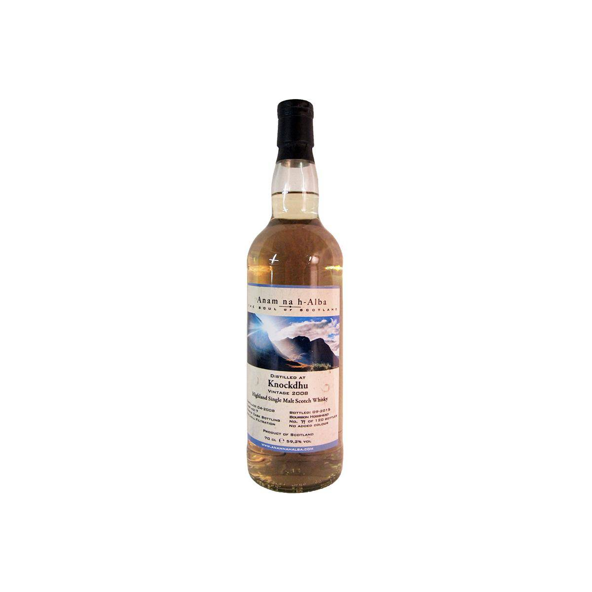 The Knockdhu 2008 7 Years Single Malt Whisky