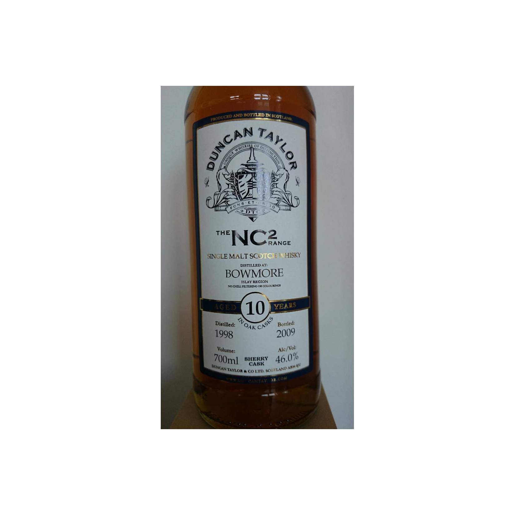 Bowmore 1998 10 Years Single Malt Whisky 2