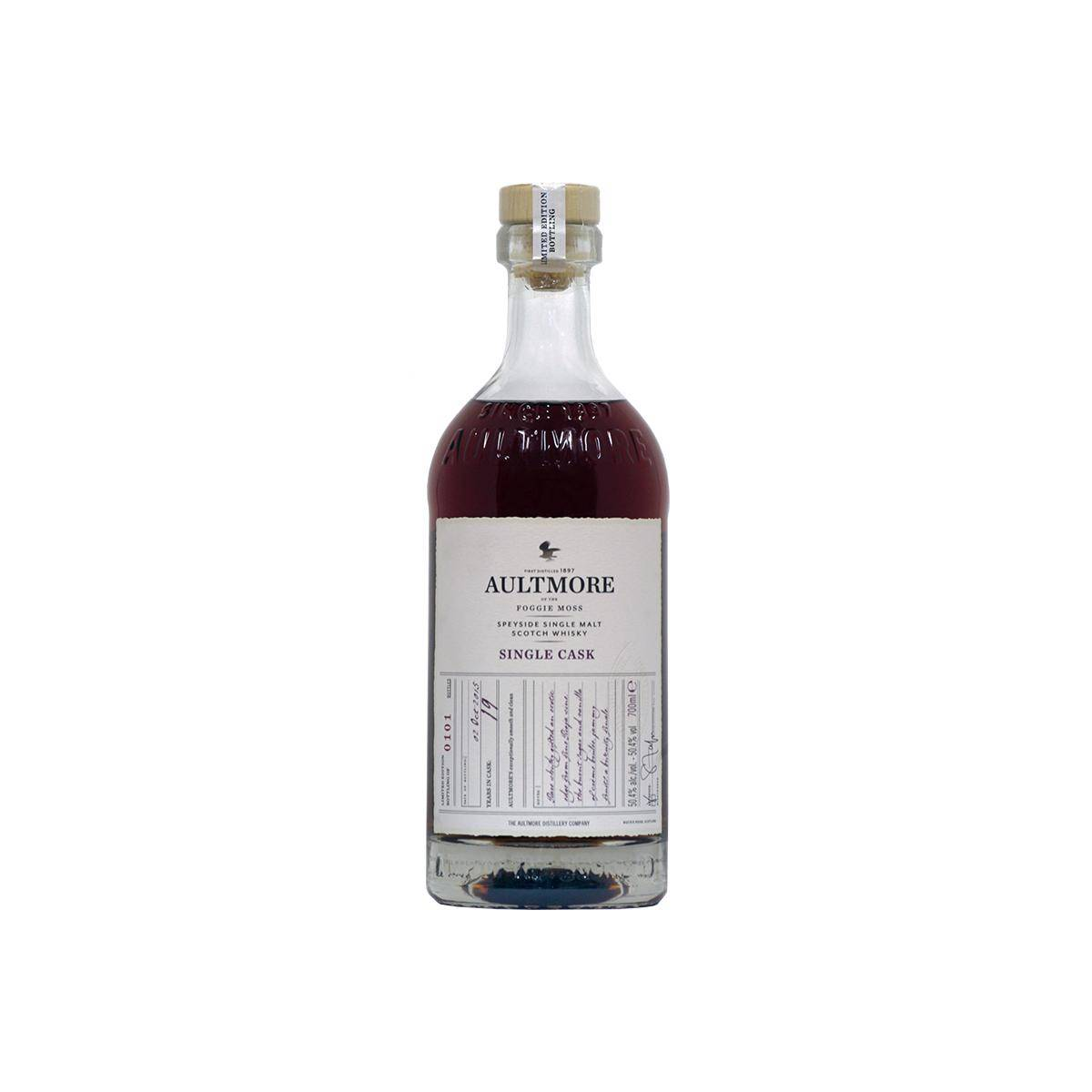 Aultmore Single Cask 19 Years Single Malt Whisky