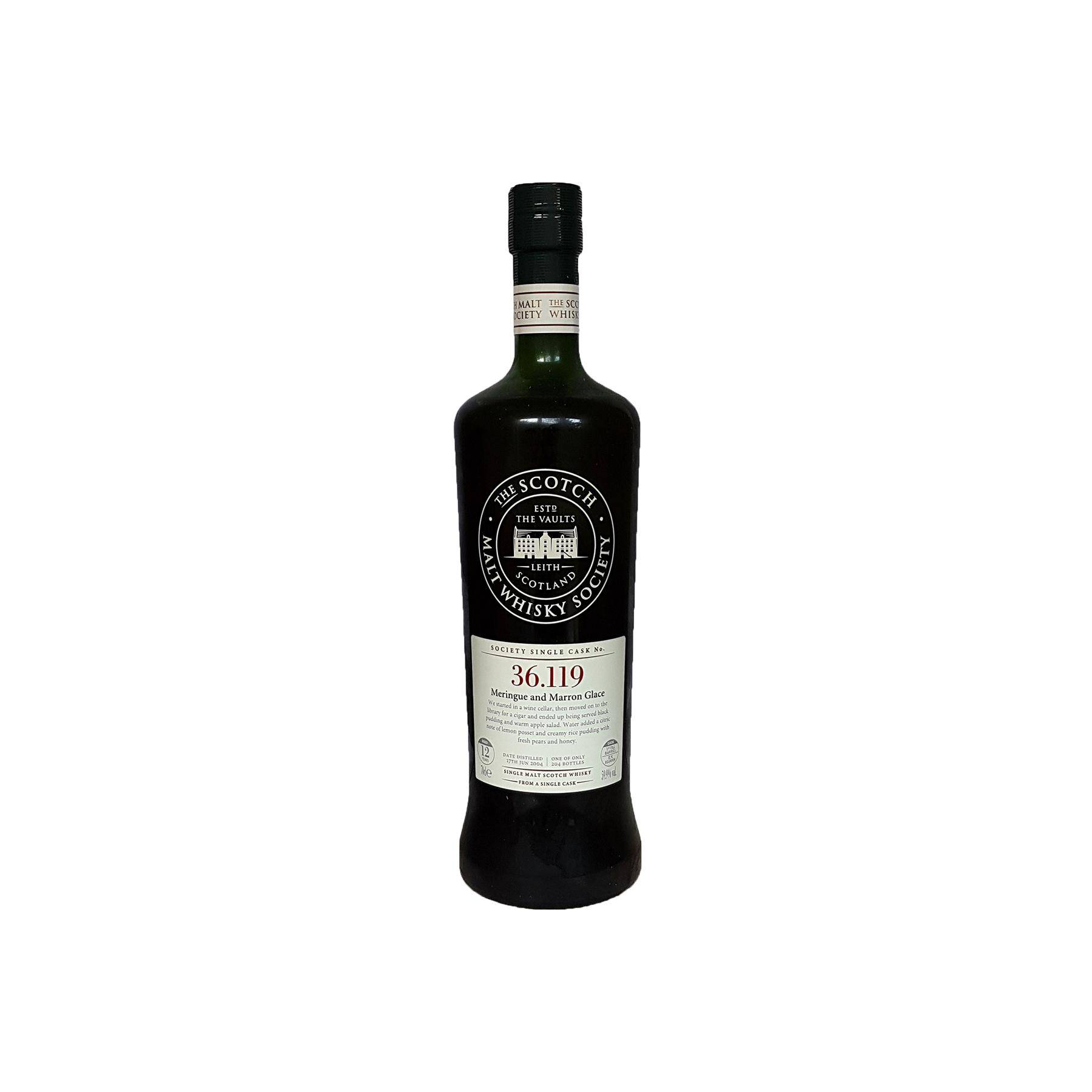 The Scotch Malt Whisky Society 2004 12 Years Single Malt Whisky
