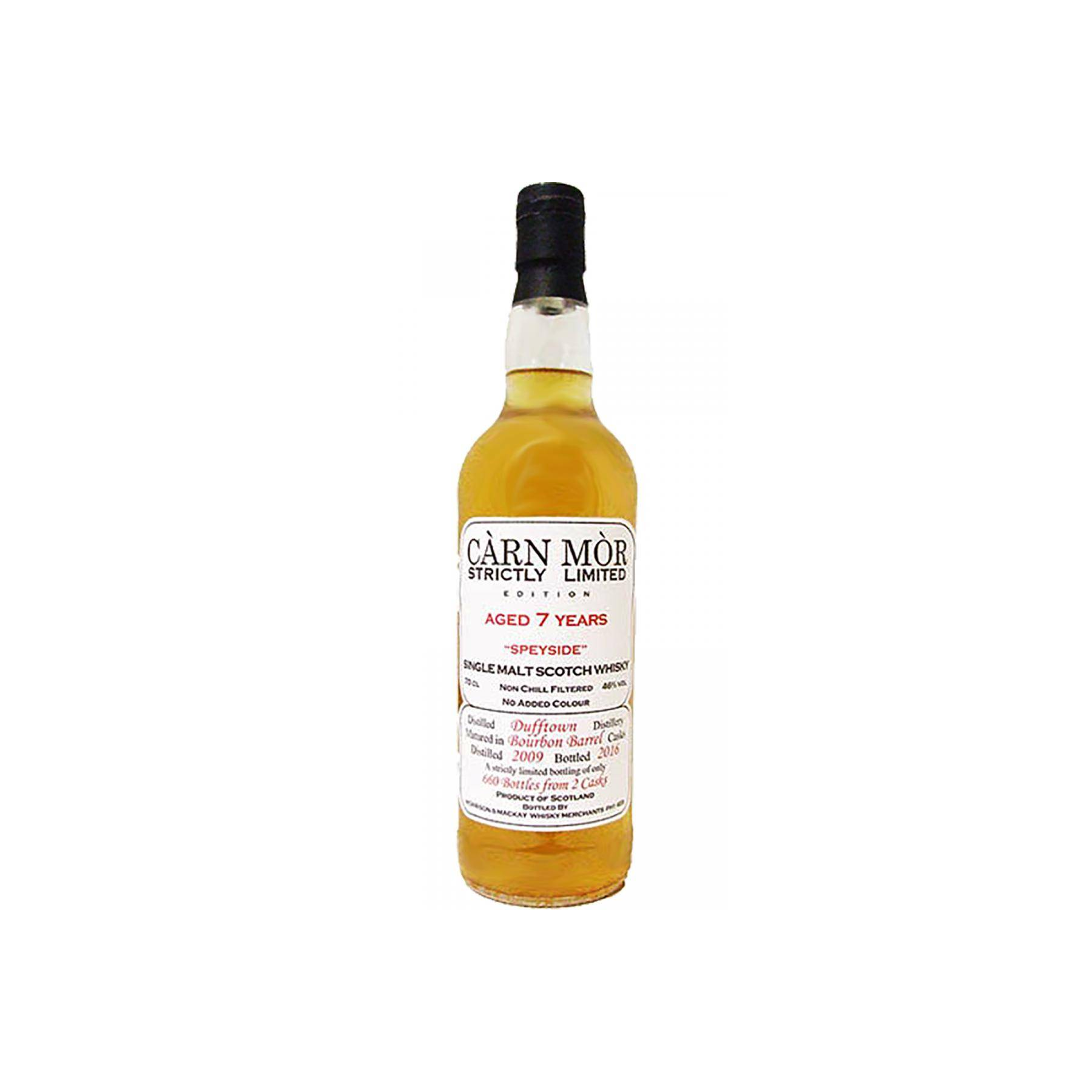 Dufftown 2009 7 Years Single Malt Whisky