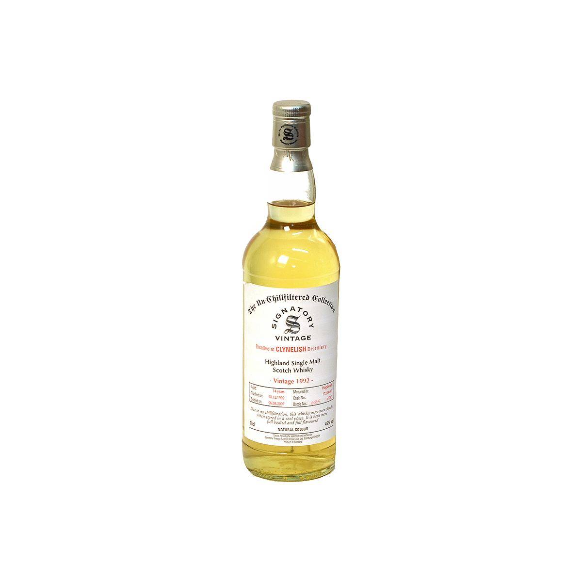 Clynelish The Un-Chillfiltered Collection 1992 14 Years Single Malt Whisky