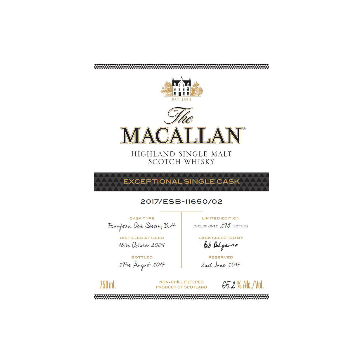The Macallan 2004 12 Years Single Malt Whisky