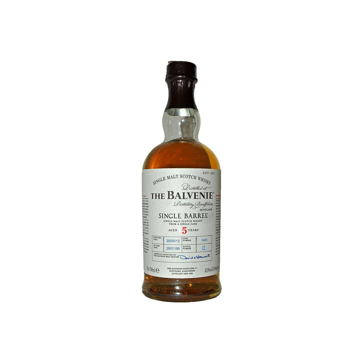 The Balvenie Single Cask 1998 15 Years Single Malt Whisky