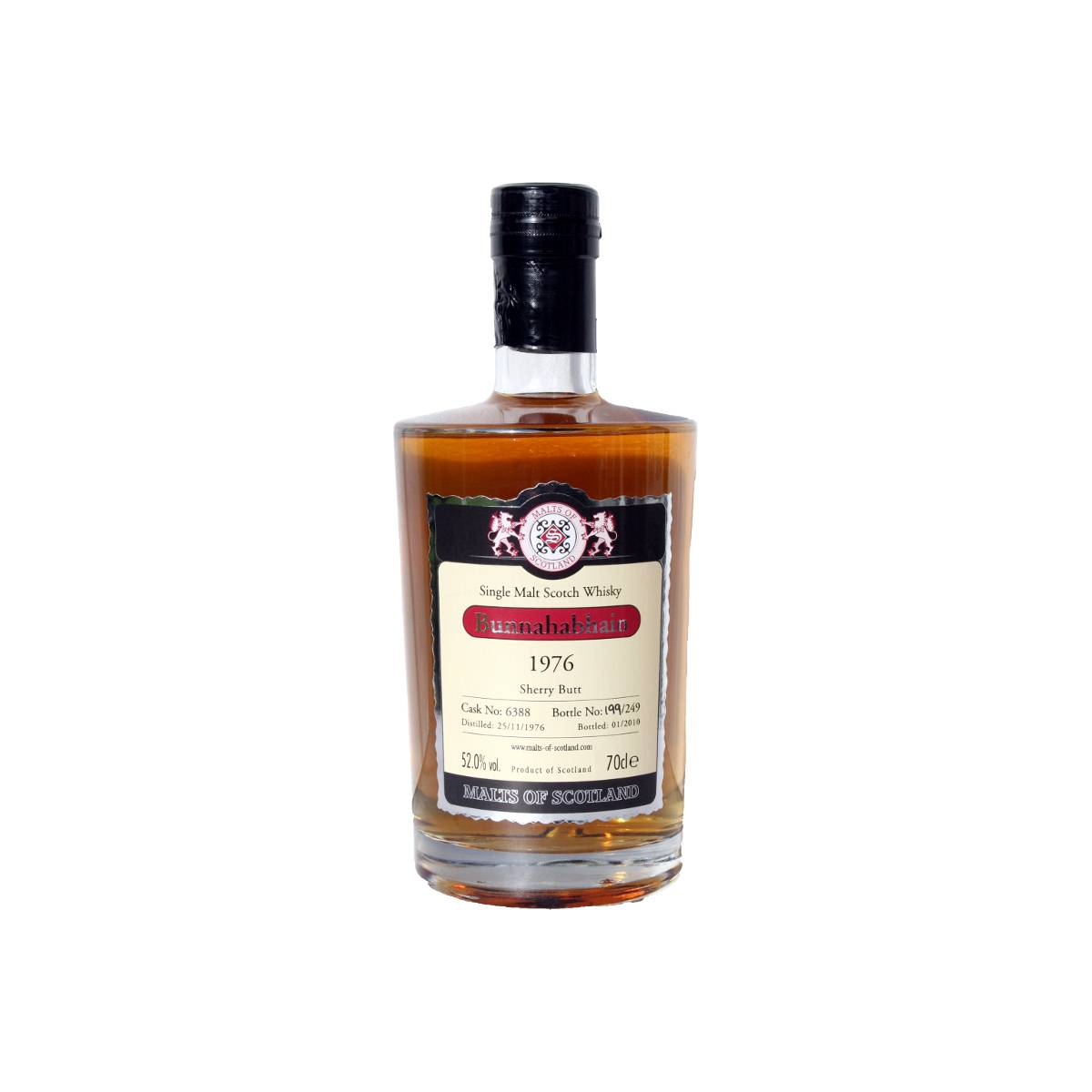 Bunnahabhain 1976 33 Years Single Malt Whisky