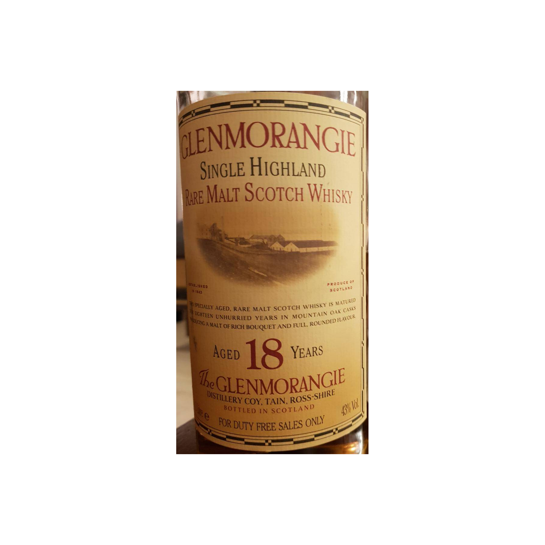 Glenmorangie 18 Years Single Malt Whisky 3