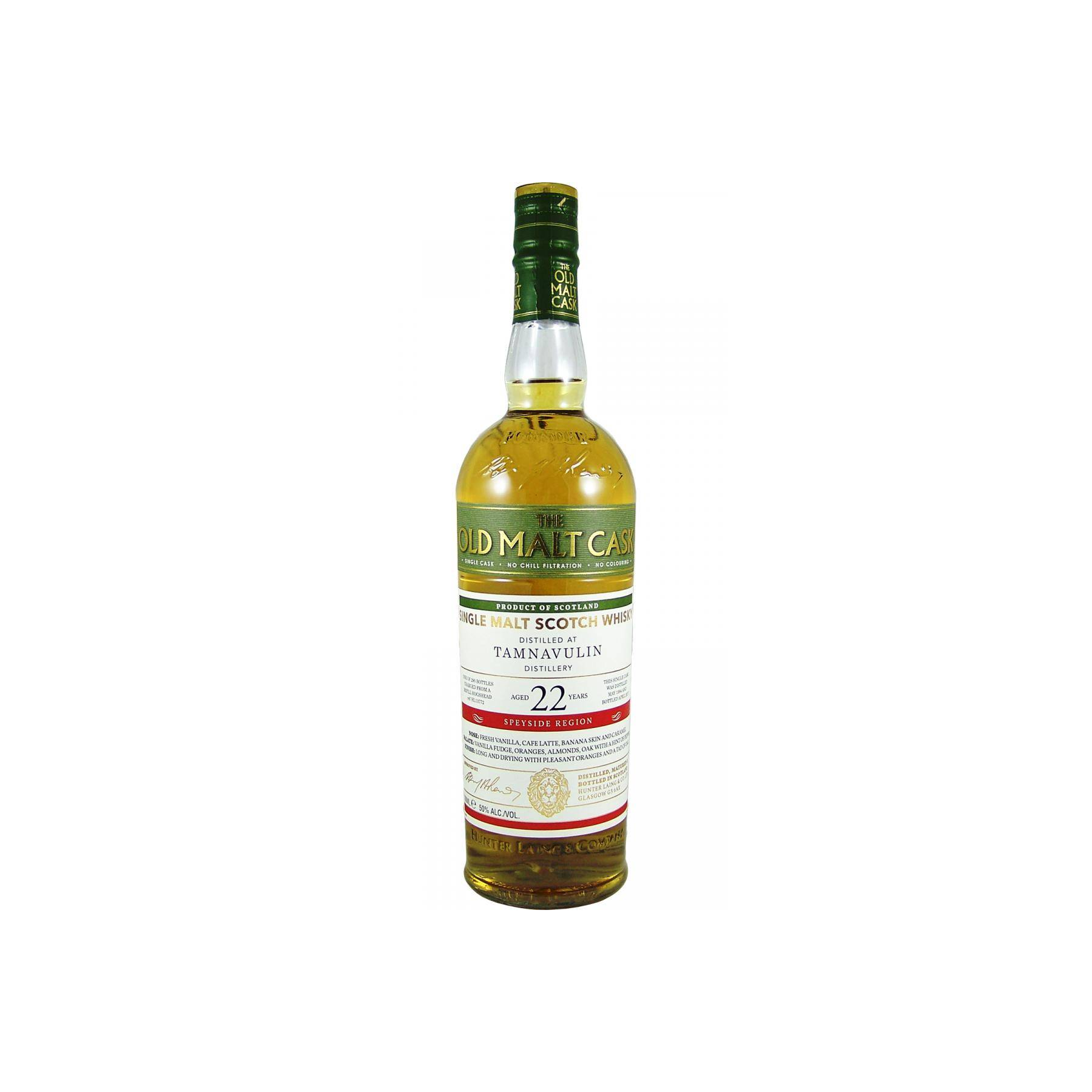 Tamnavulin Old Malt Cask 1994 22 Years Single Malt Whisky