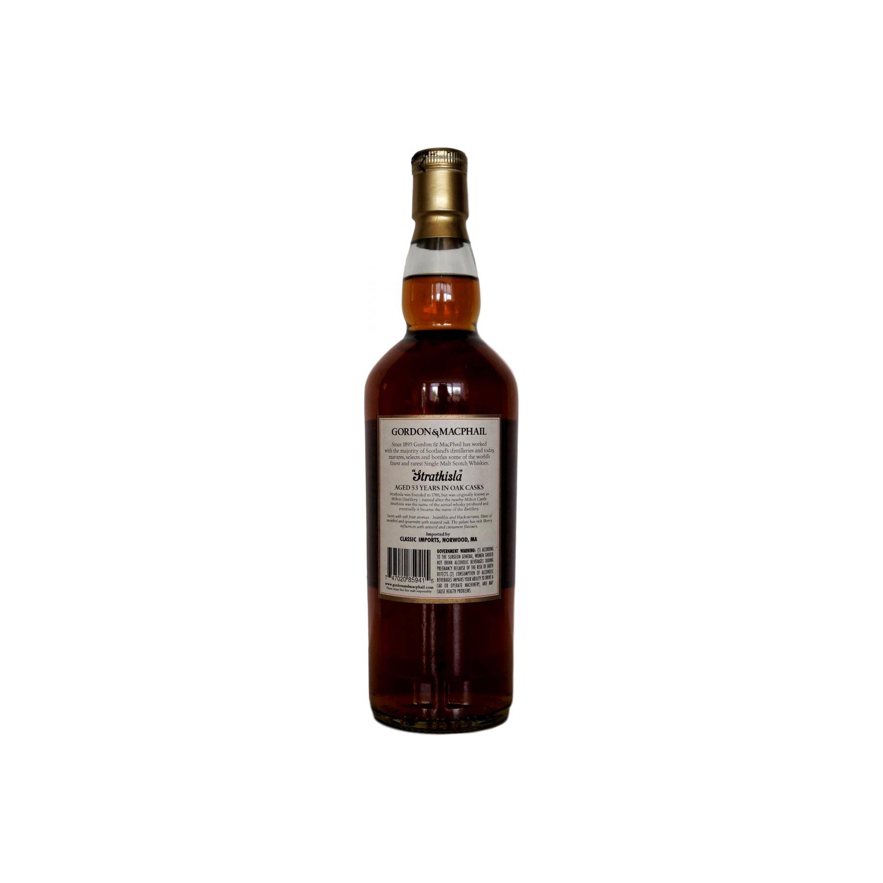 Strathisla Licensed Bottling 1957 53 Years Single Malt Whisky 3