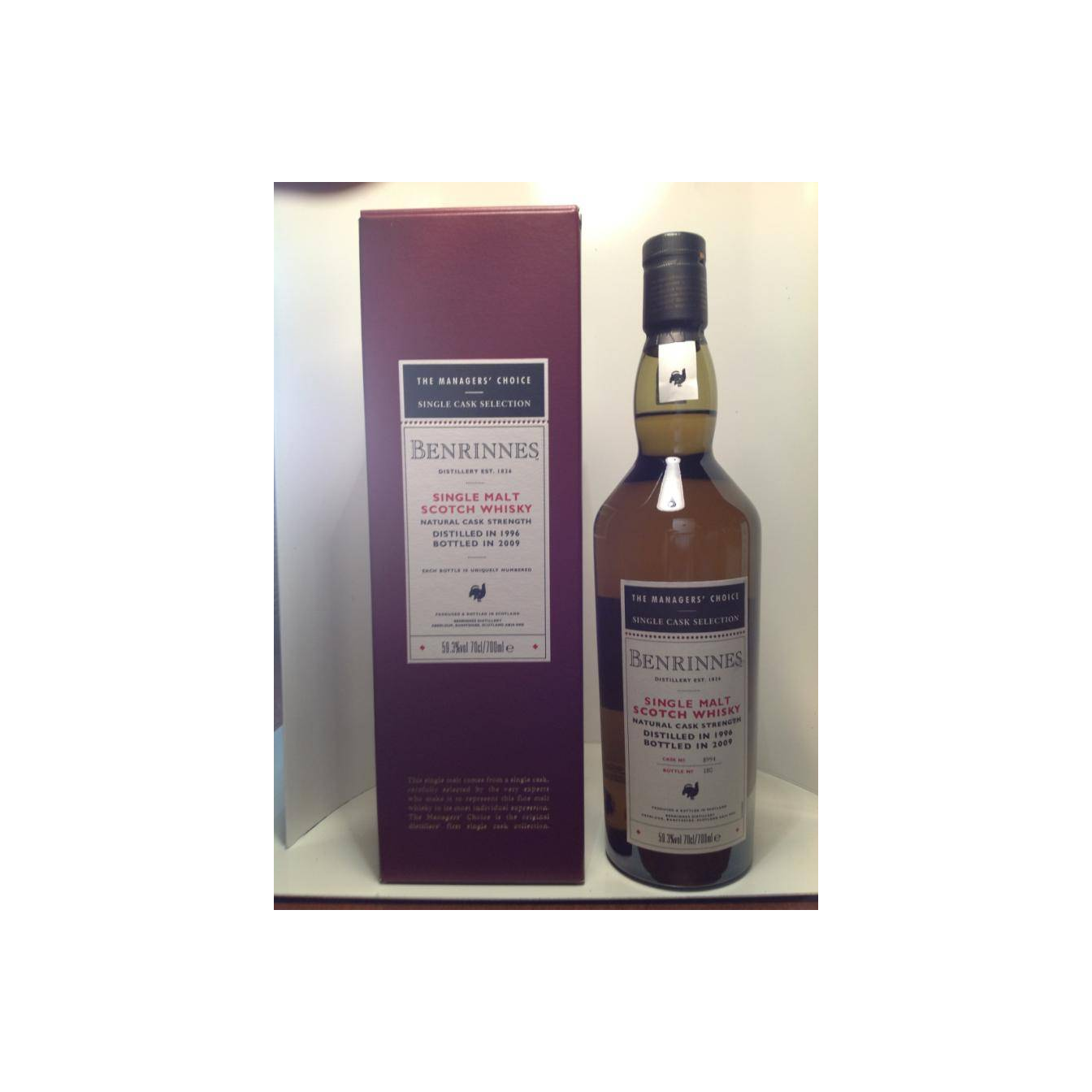 Benrinnes 1996 12 Years Single Malt Whisky 2