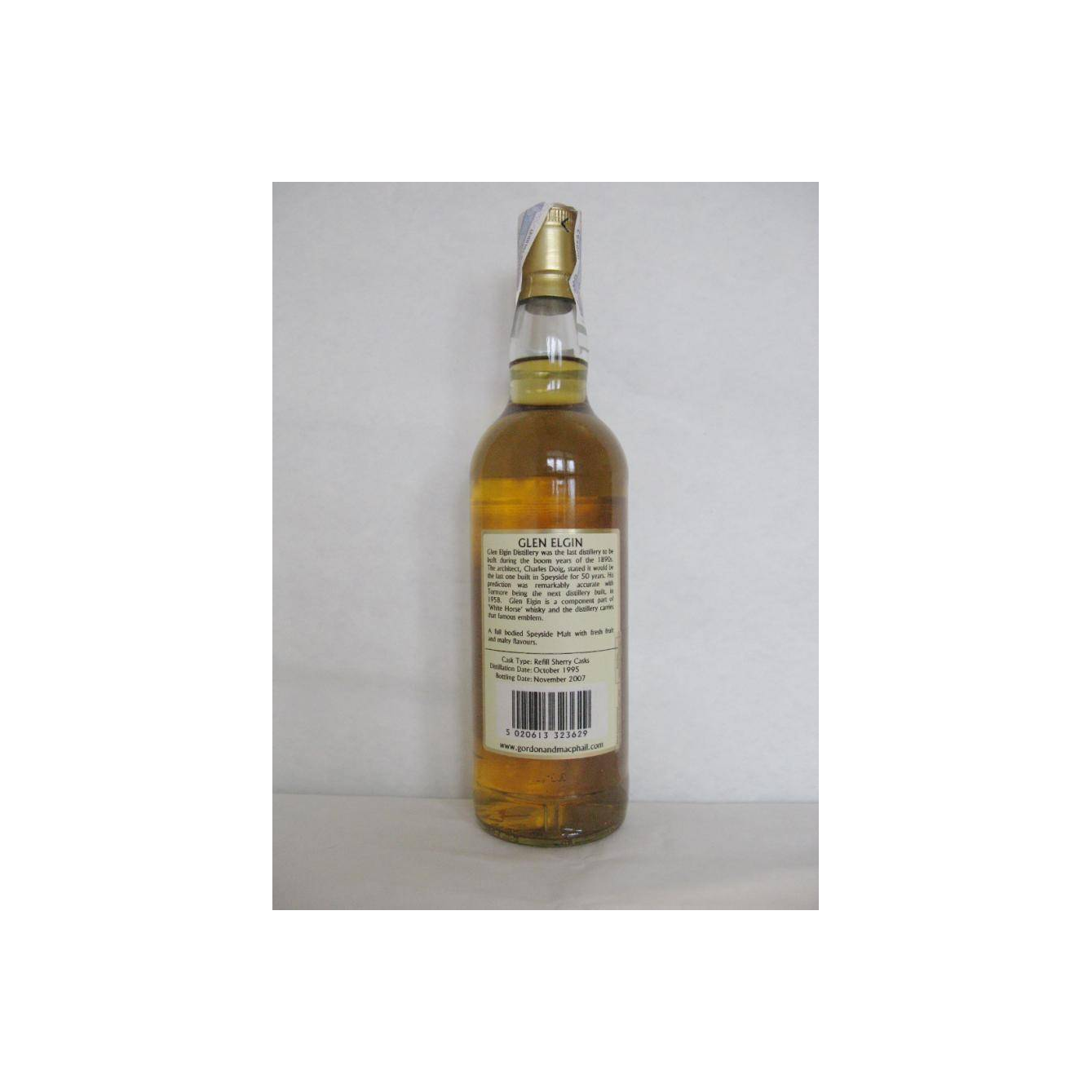 Glen Elgin Connoisseurs Choice 1995 12 Years Single Malt Whisky 2